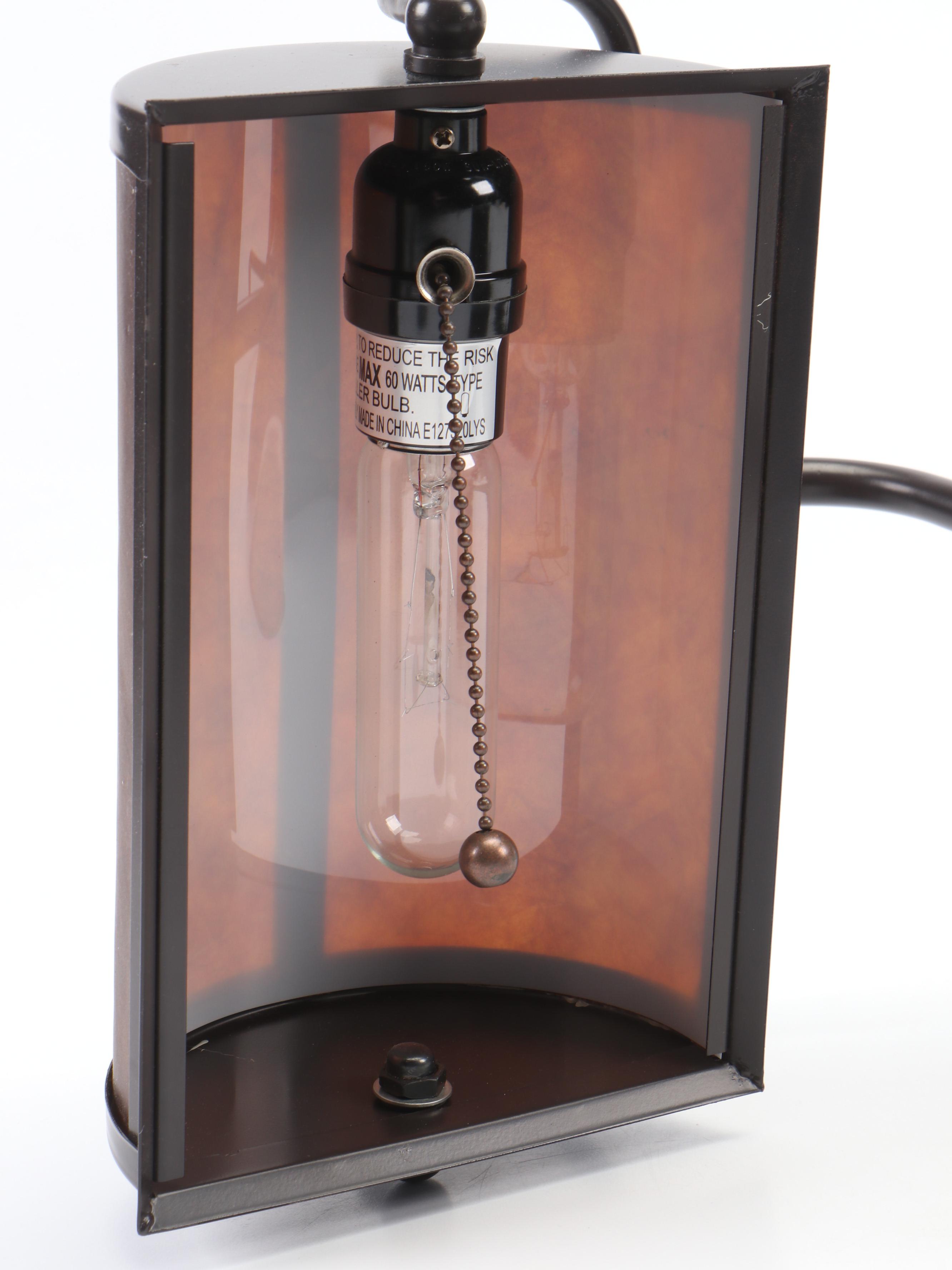 Oil Rubbed Bronze Finish Banker's Style Desk Lamp