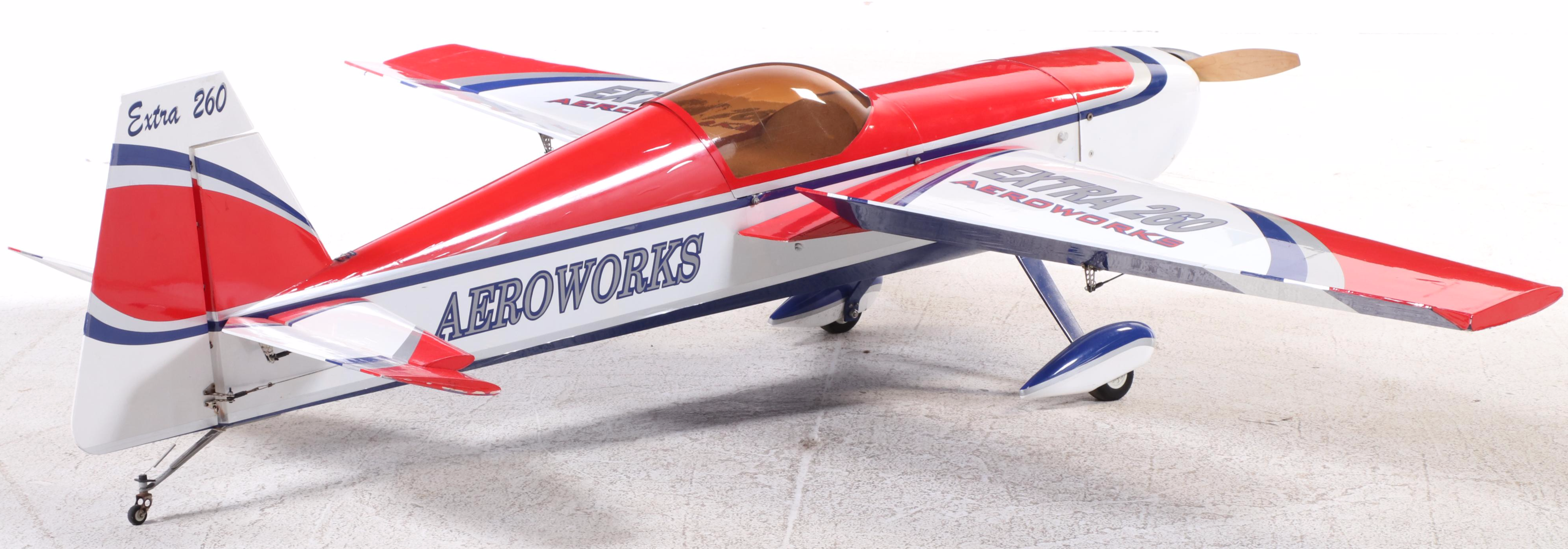 Aeroworks Extra 260 1/4 Scale Model Remote Control Airplane