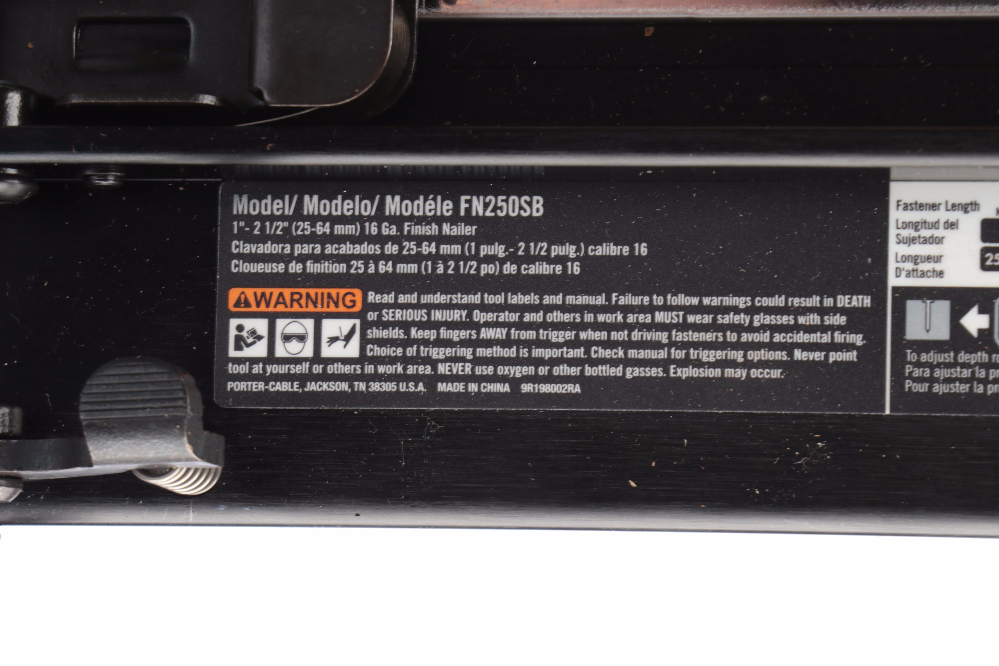 Ramset Cobra Red Head Powder Actuated Tool, Porter-Cable Pneumatic Nail Guns