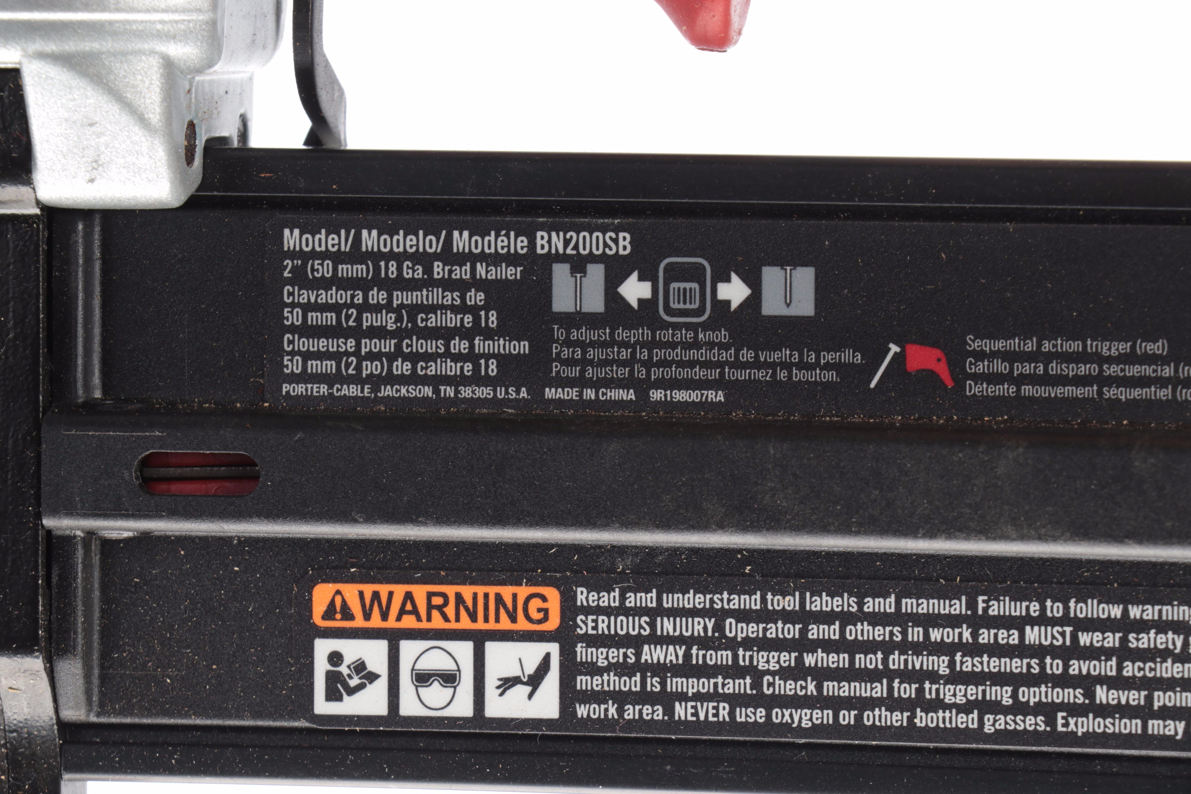 Ramset Cobra Red Head Powder Actuated Tool, Porter-Cable Pneumatic Nail Guns