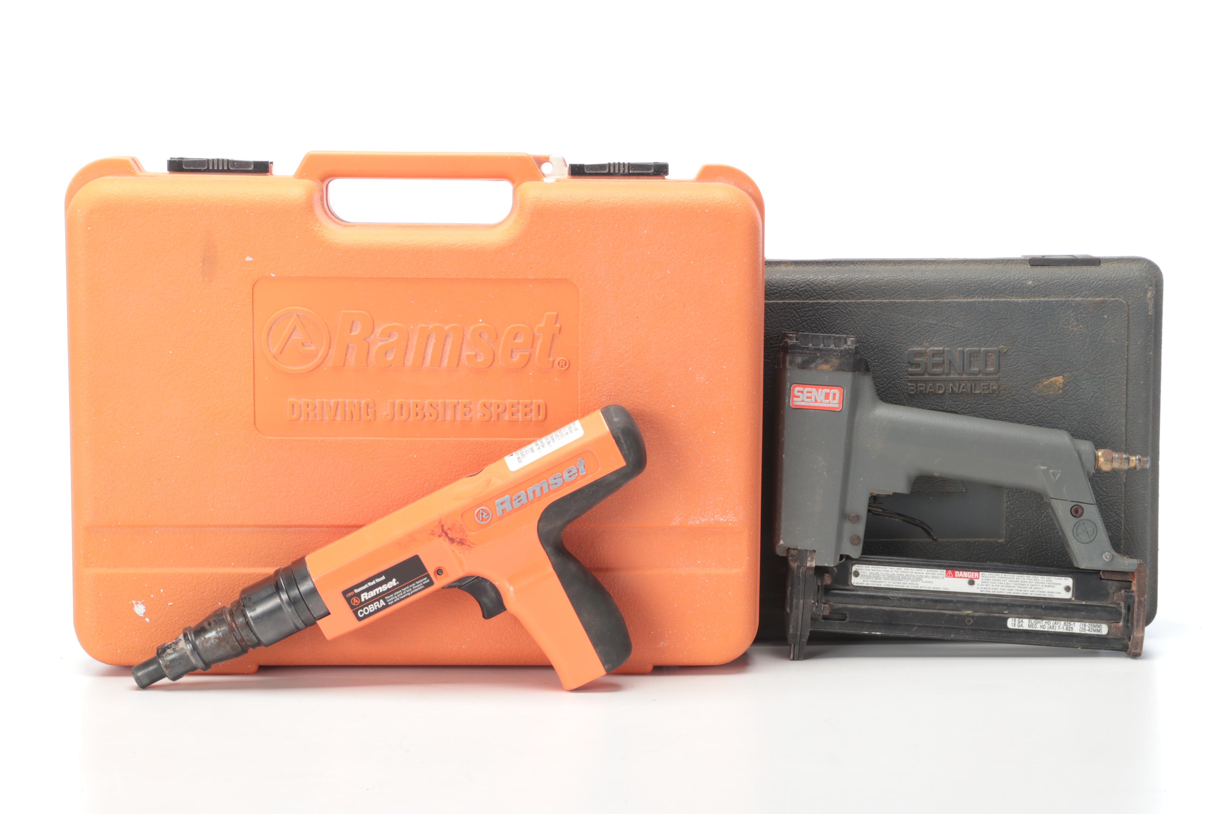 Ramset Cobra Red Head Powder Actuated Tool, Porter-Cable Pneumatic Nail Guns