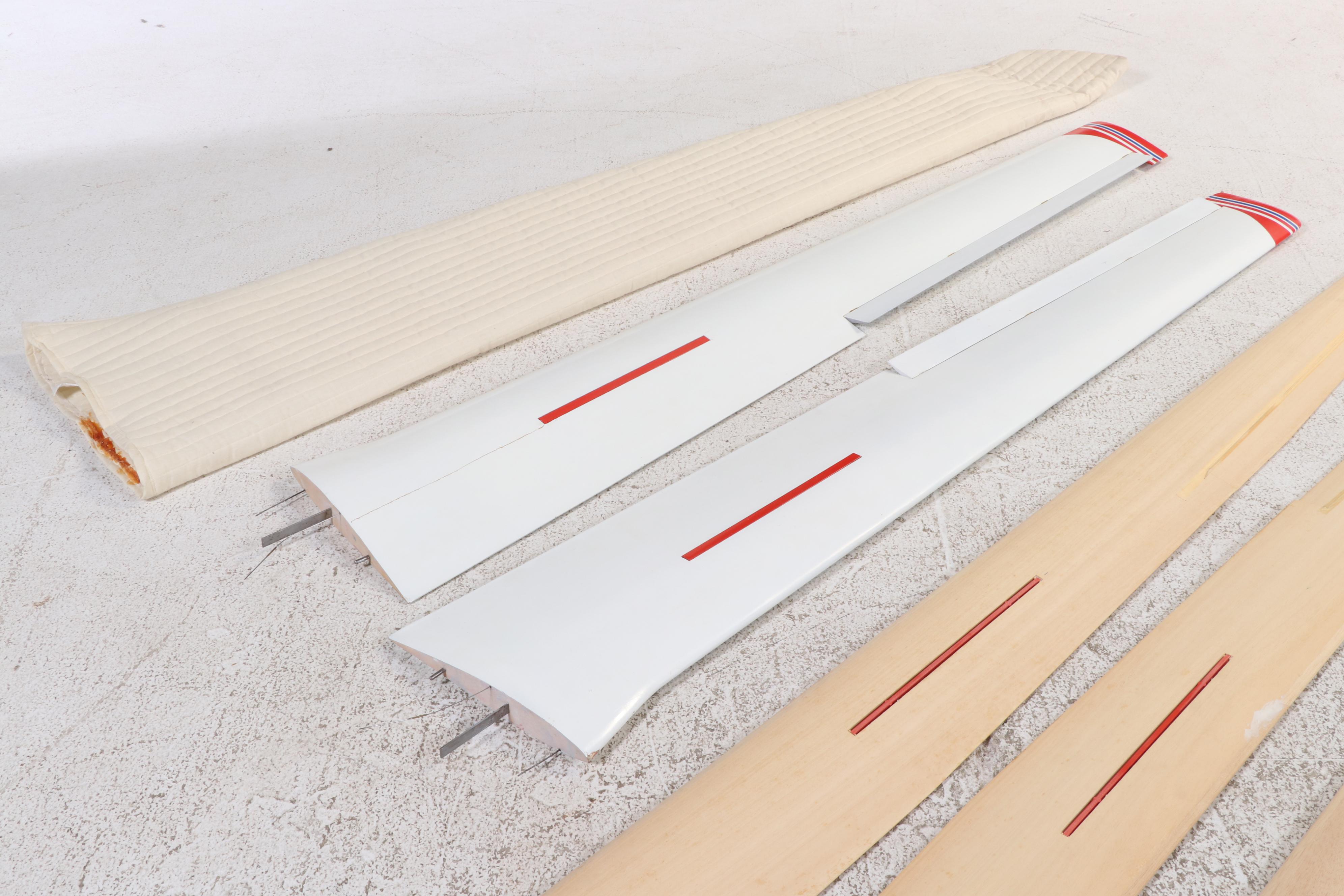 Balsa Wood and Laminated Model Airplane Wings