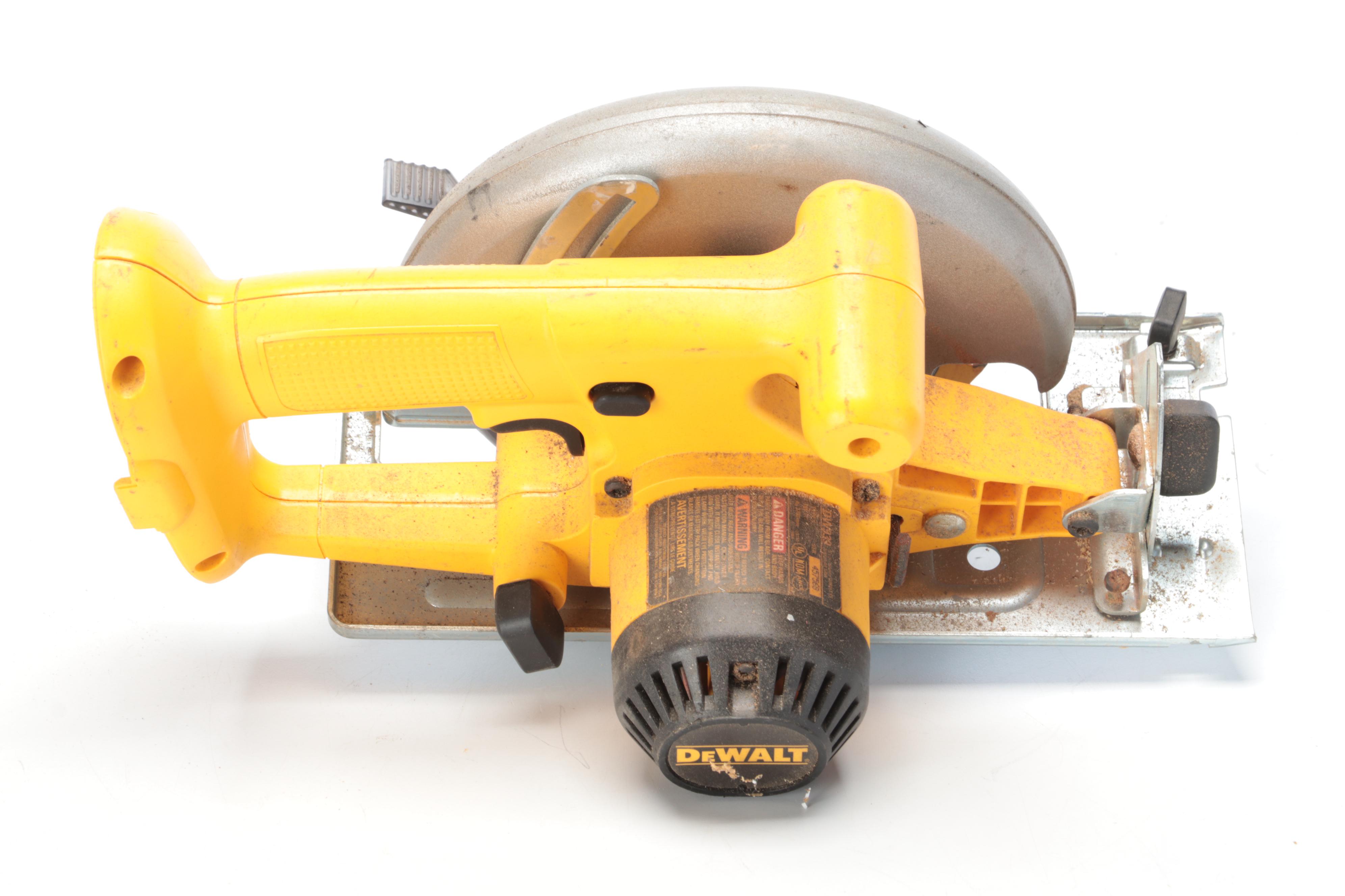 DeWalt Cordless Drills with Cases & Circular Saw, Drill Bits, Charger, More