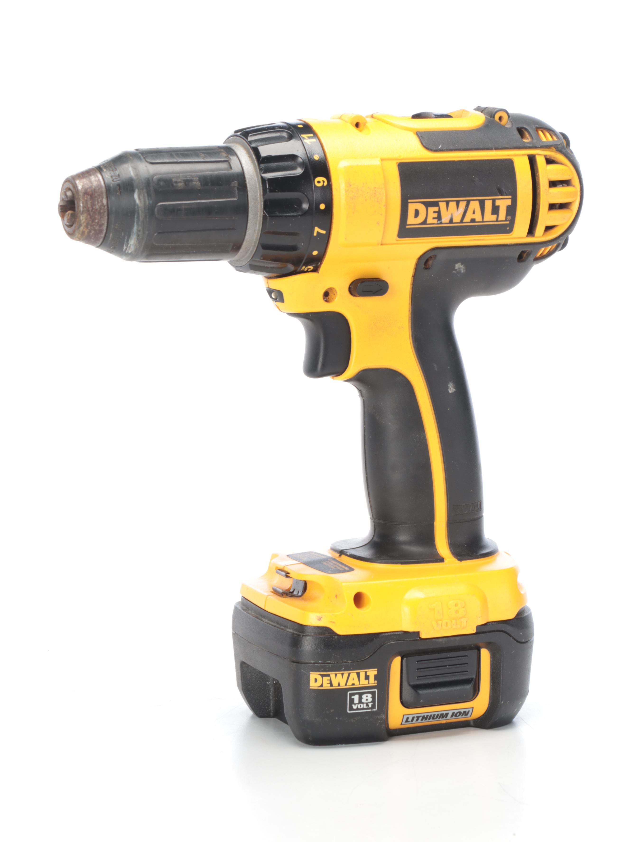 DeWalt Cordless Drills with Cases & Circular Saw, Drill Bits, Charger, More