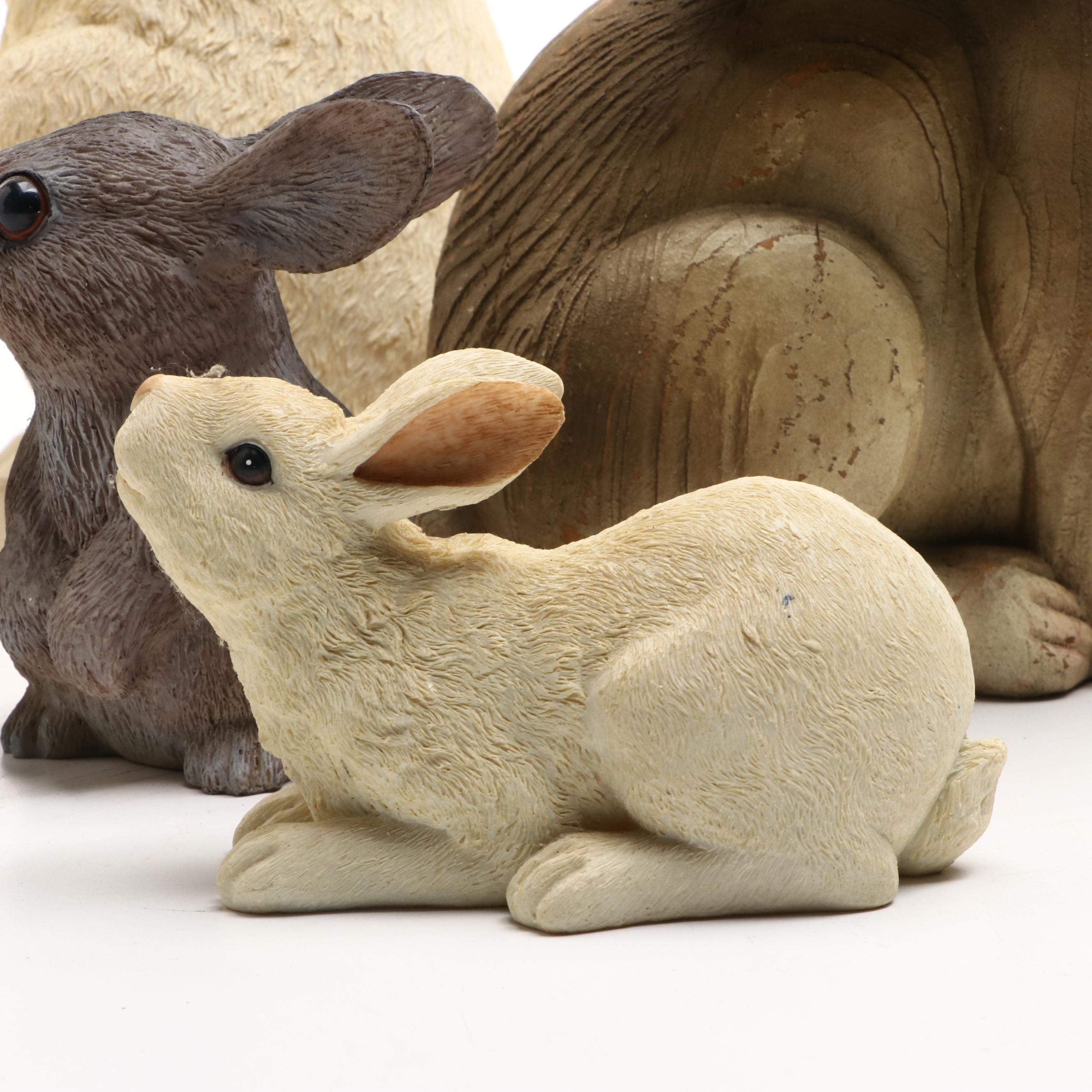 Tii Collections and Other Resin Rabbit Figurines