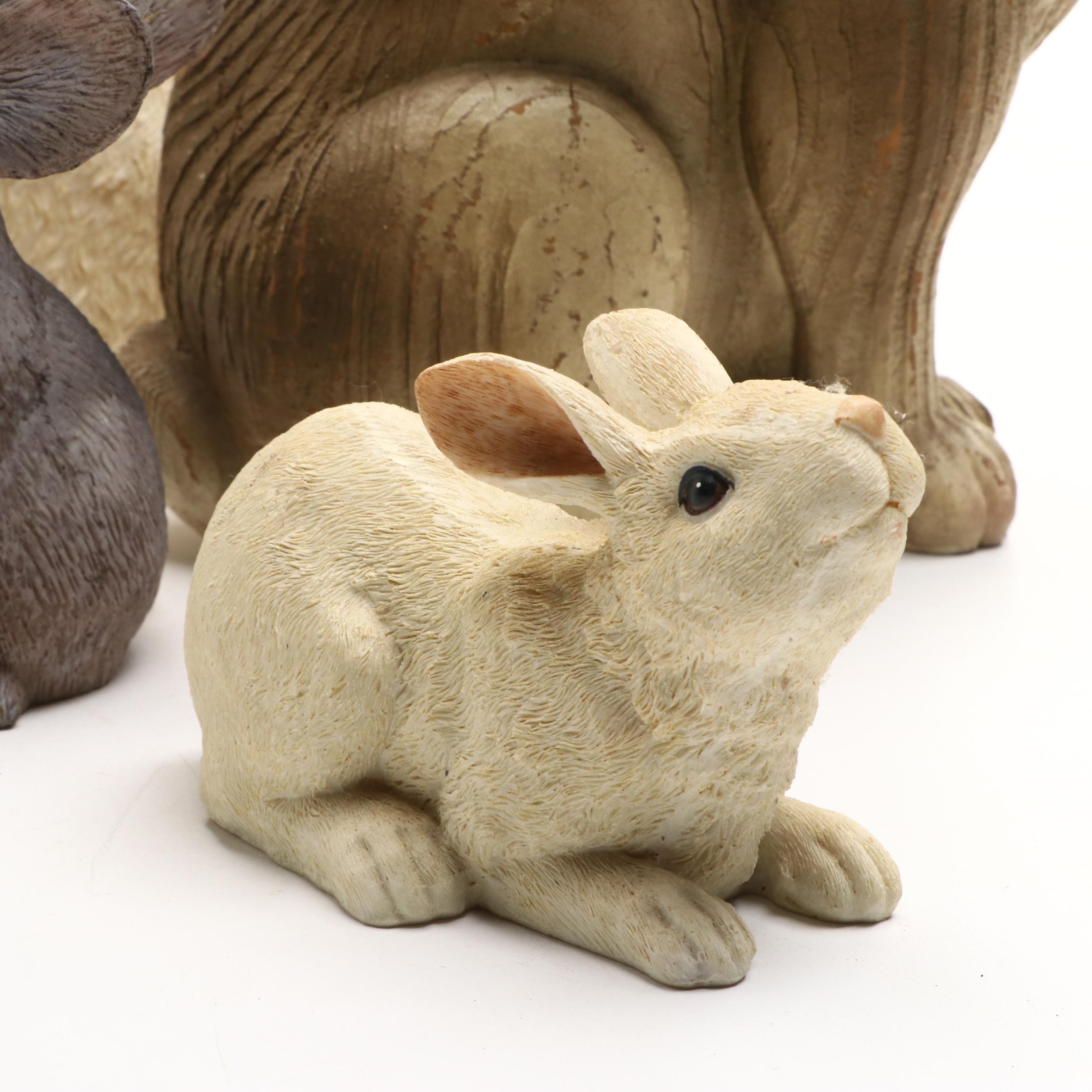 Tii Collections and Other Resin Rabbit Figurines
