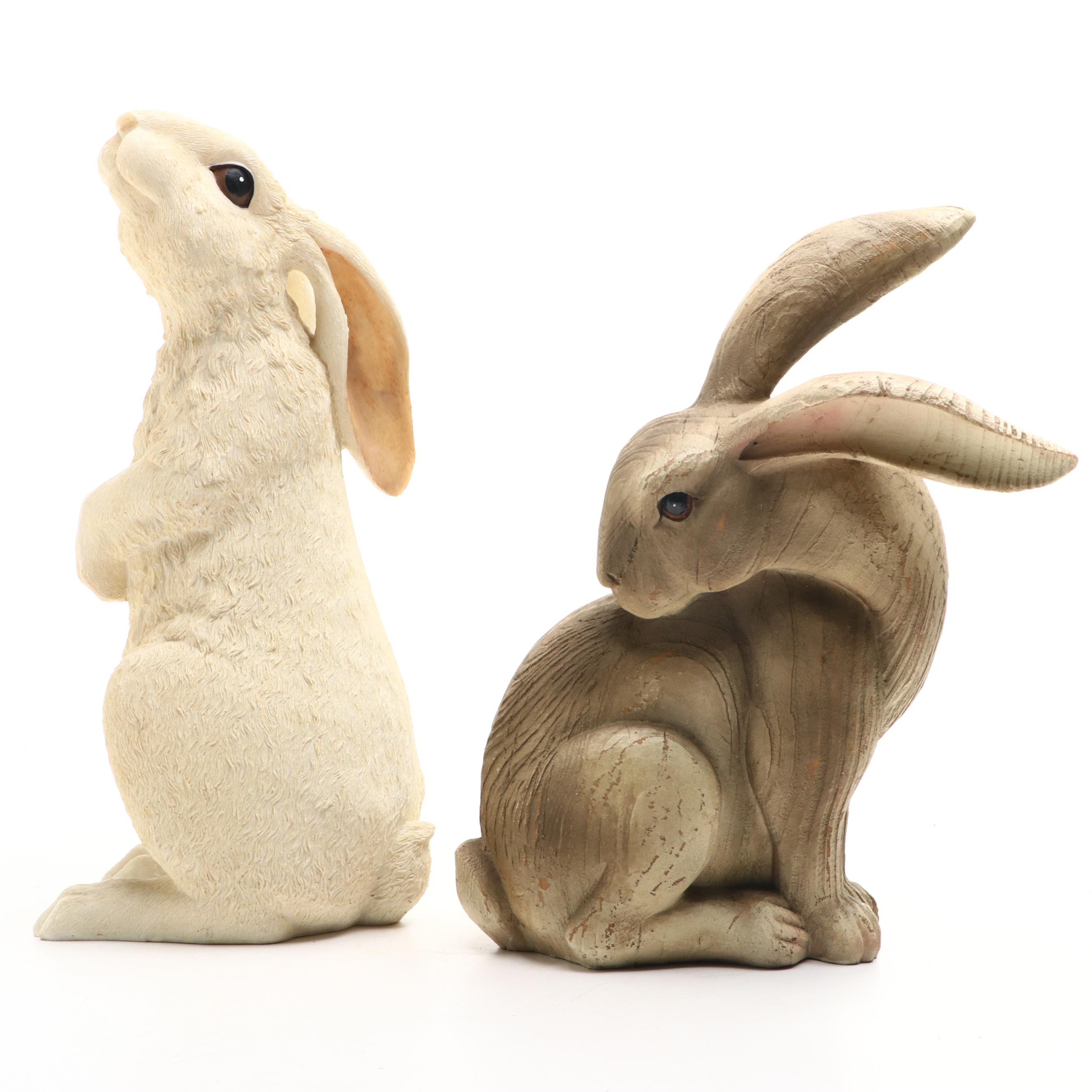 Tii Collections and Other Resin Rabbit Figurines