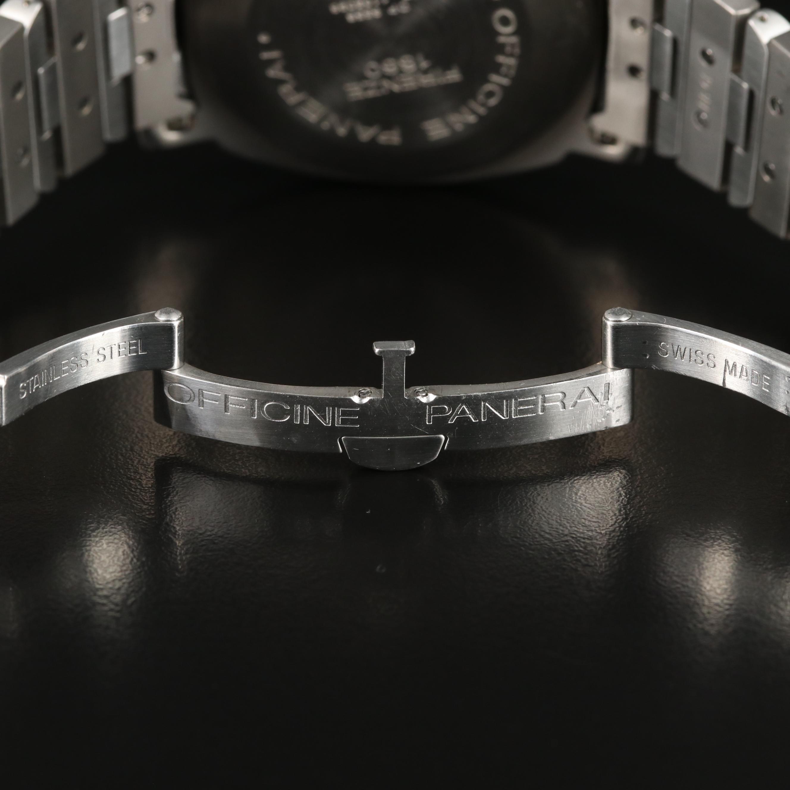 Panerai Luminor Marina Titanium 44MM on Bracelet Automatic Watch