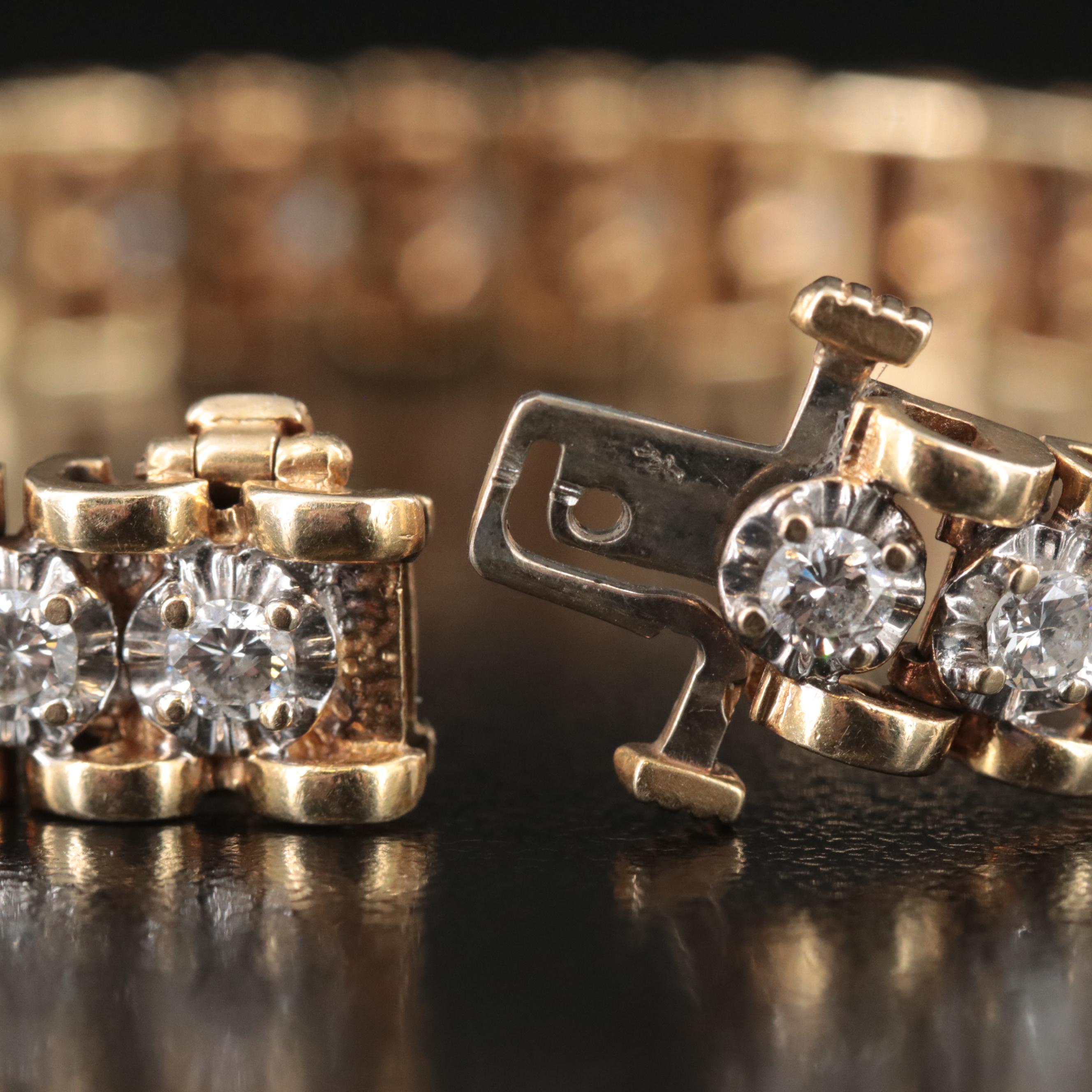 14K 4.00 CTW Diamond Bracelet