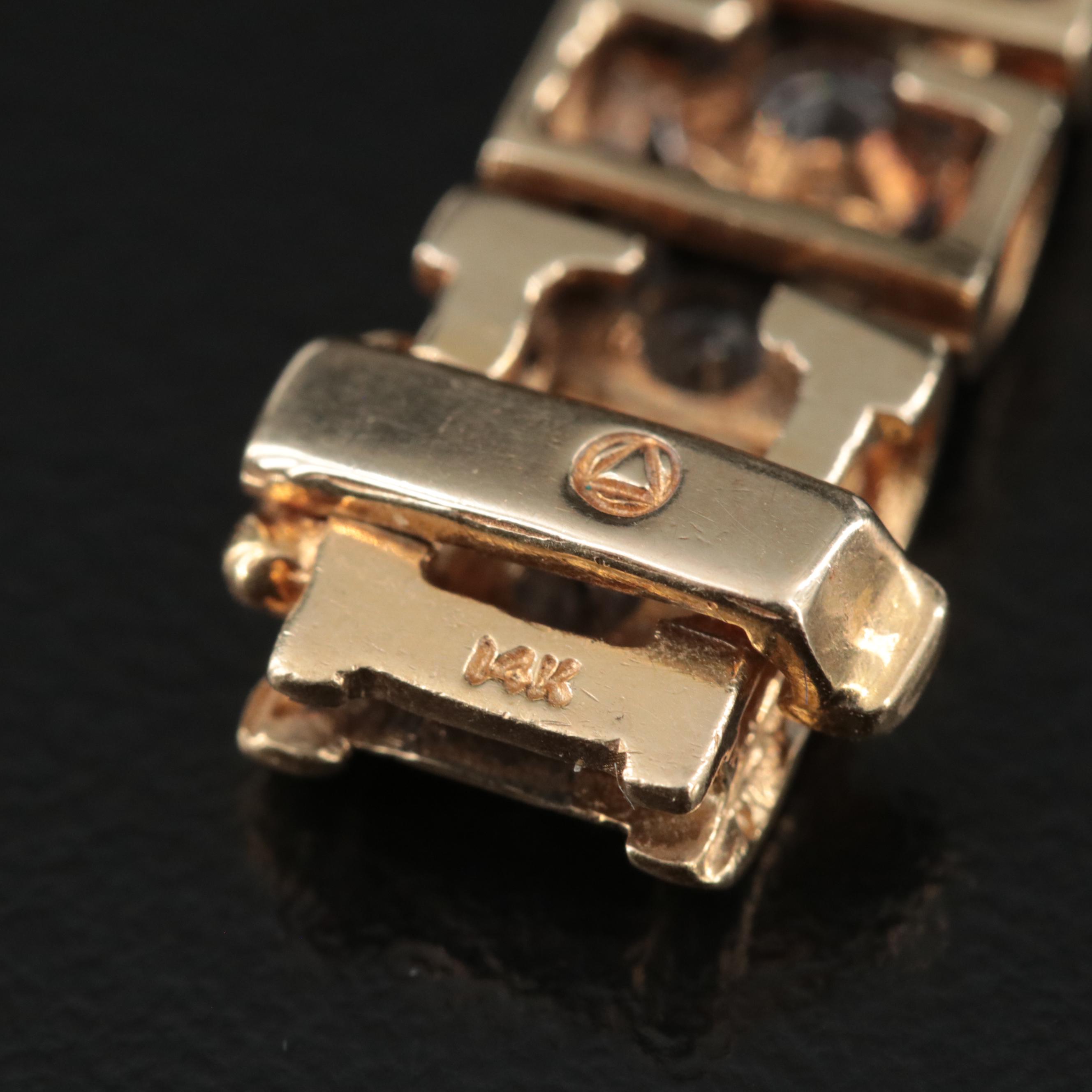 14K 4.00 CTW Diamond Bracelet