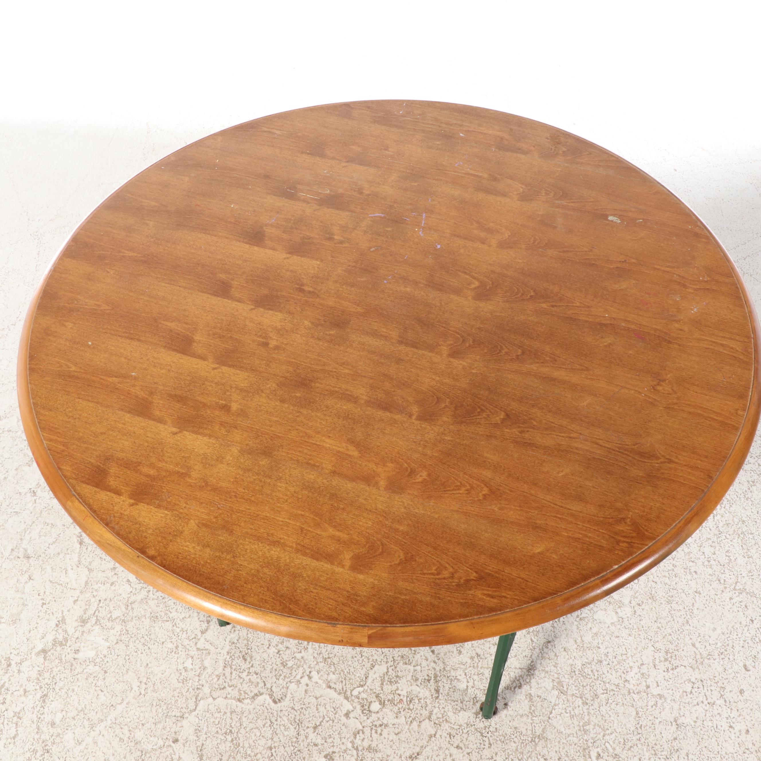 Singer Iron Treadle Sewing Machine Base Dining Table