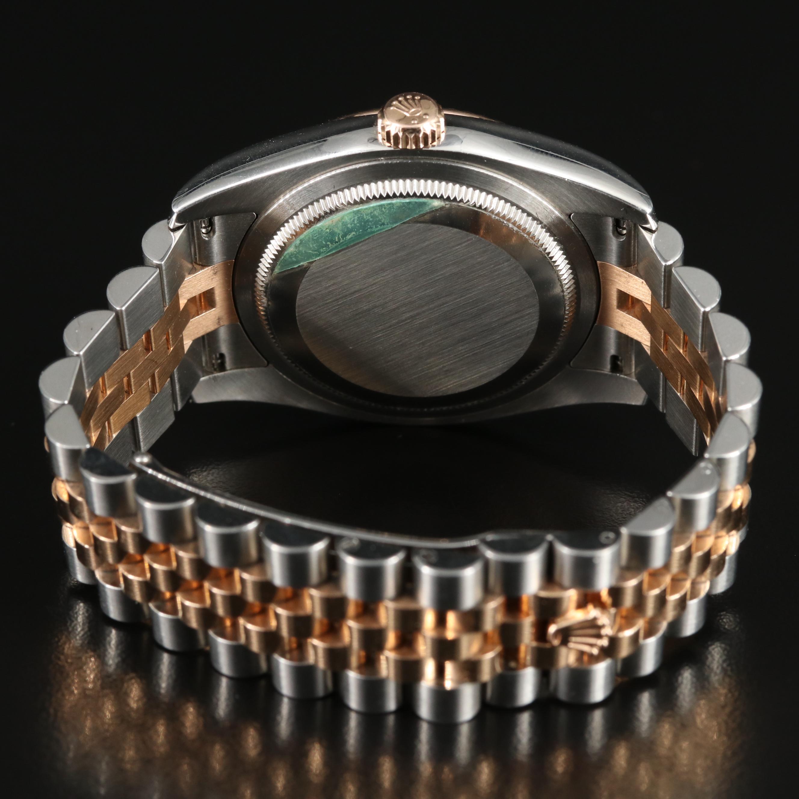 18K and Steelinox Two-Tone Rolex Oyster Perpetual Datejust Watch