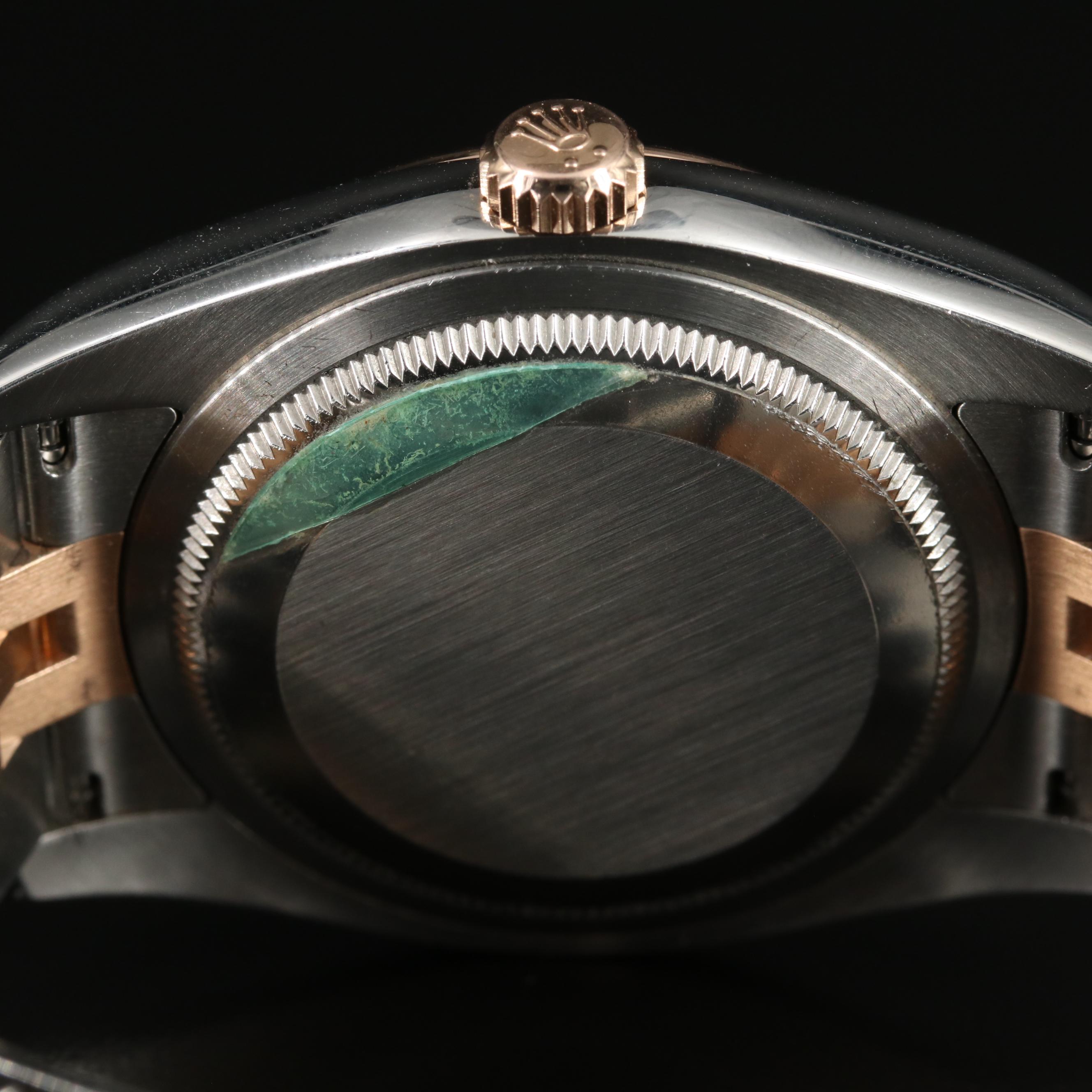 18K and Steelinox Two-Tone Rolex Oyster Perpetual Datejust Watch