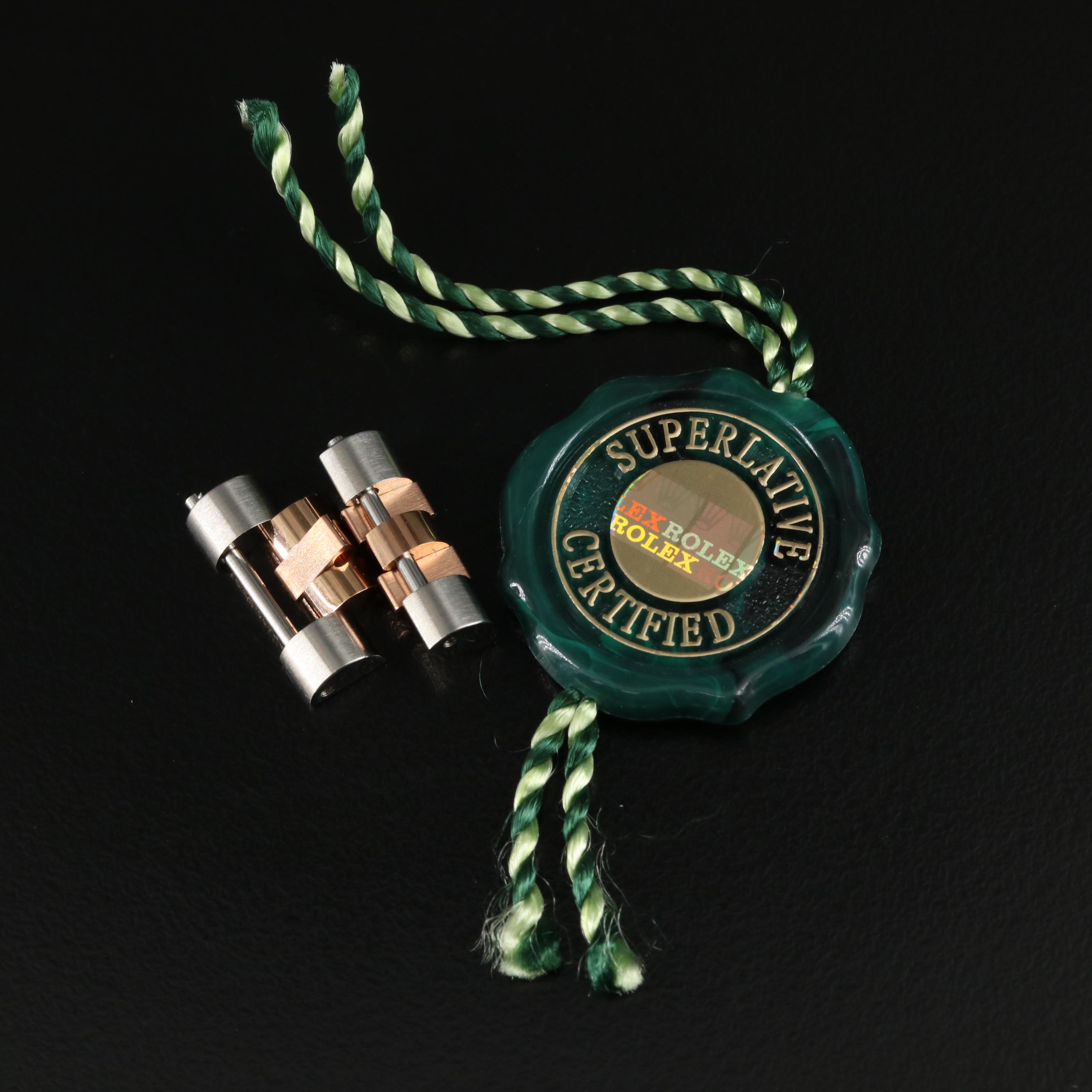 18K and Steelinox Two-Tone Rolex Oyster Perpetual Datejust Watch