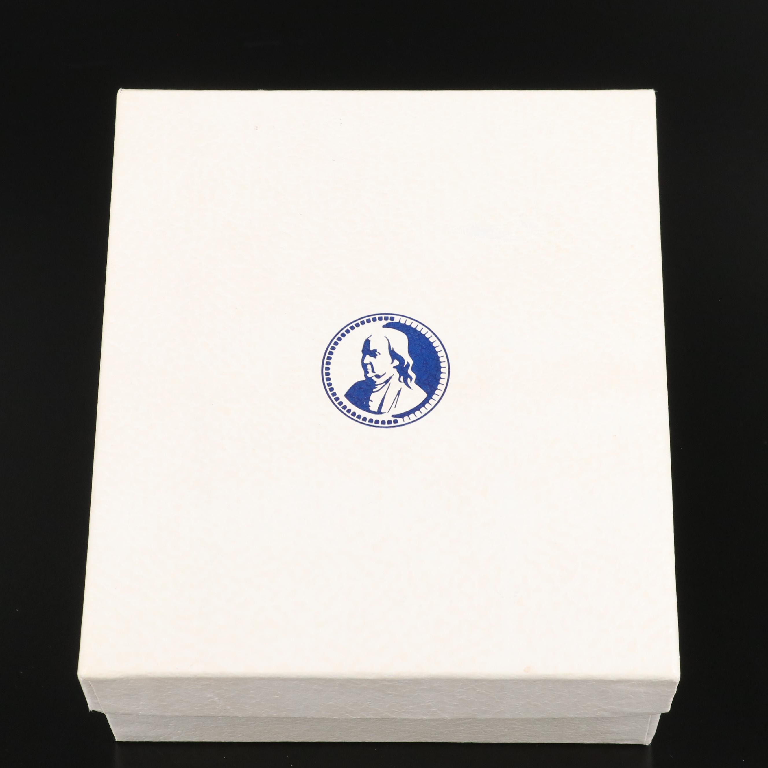 Franklin Mint John F. Kennedy Memorial Silver Medal