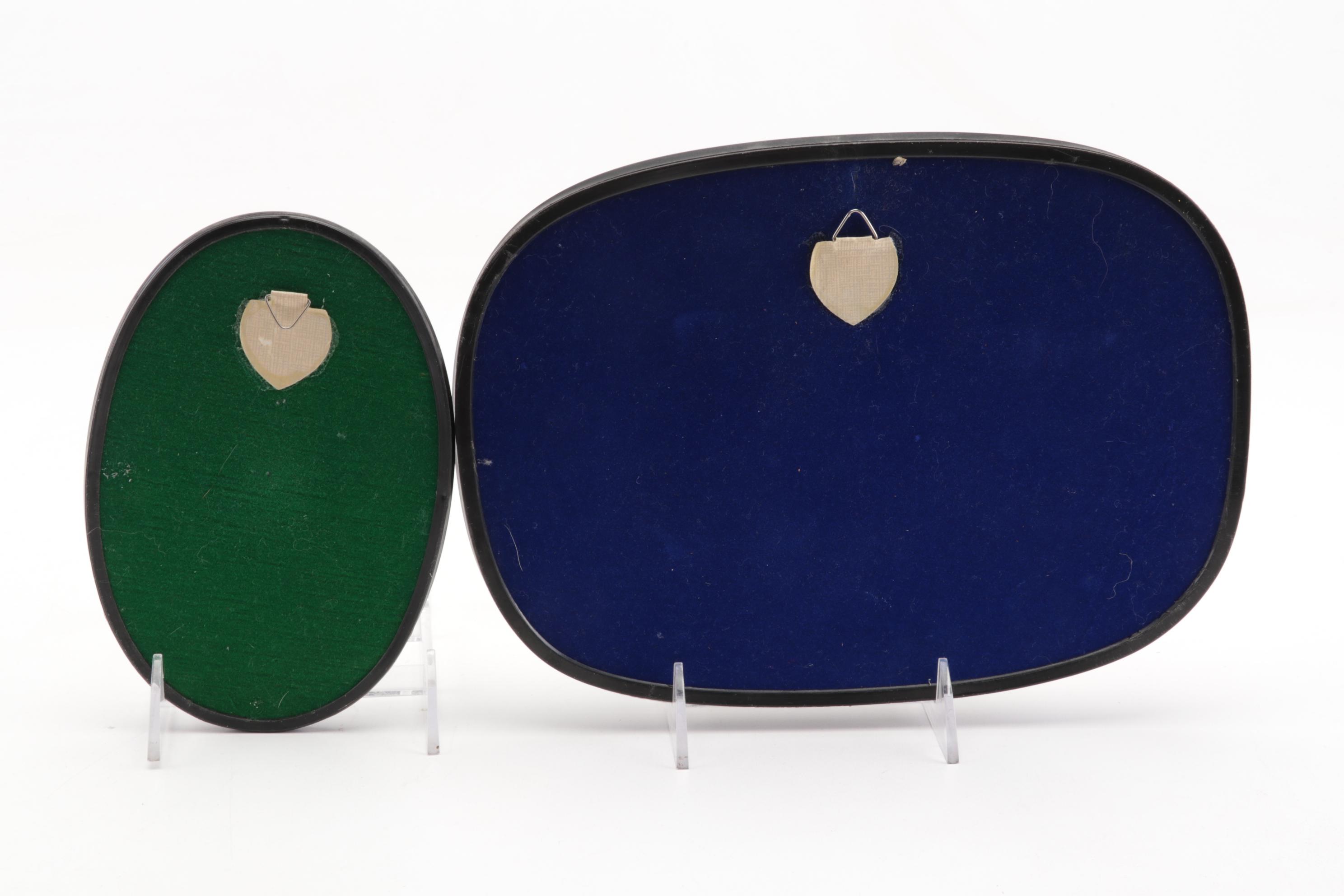 Two Taxidermy Butterfly Framed Displays