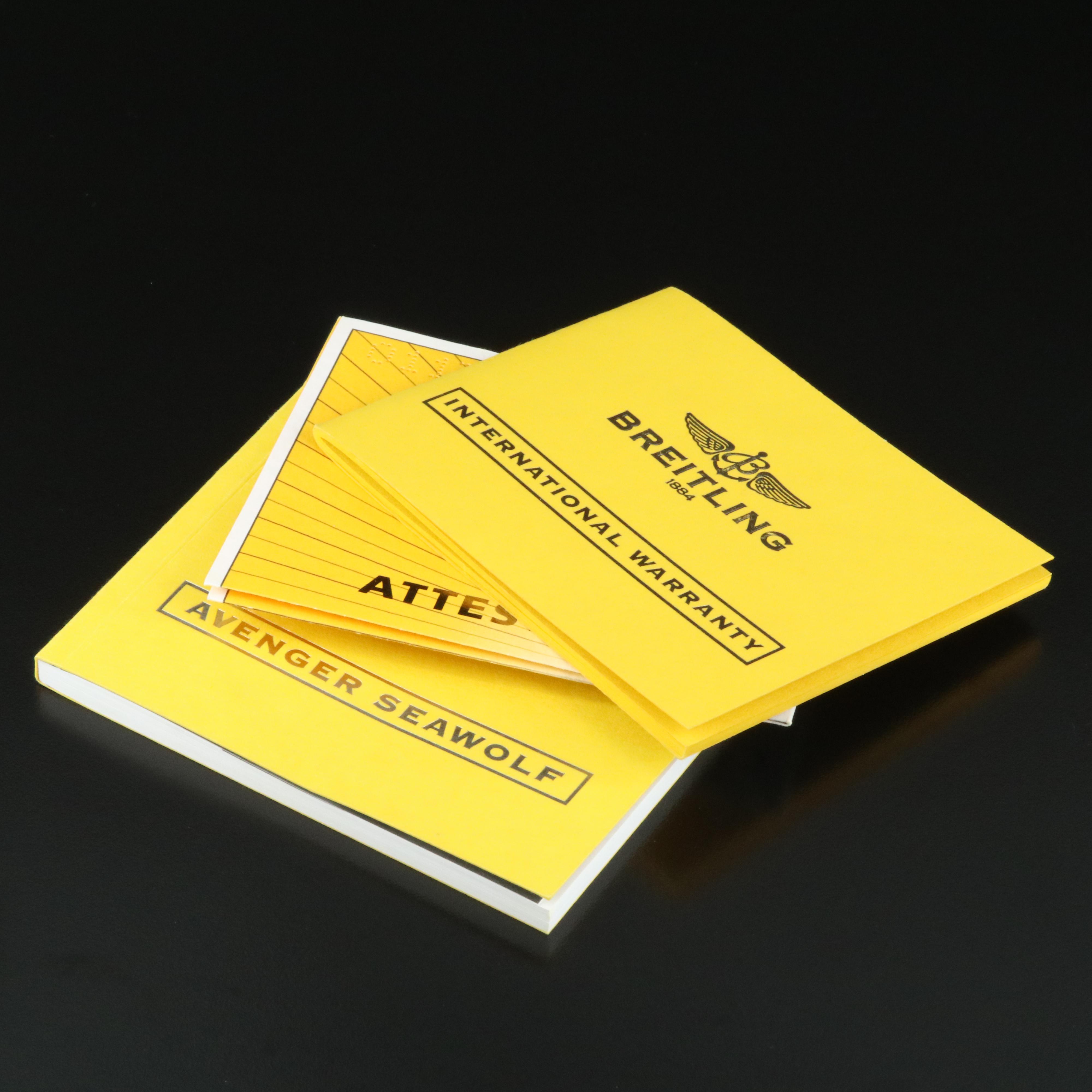 Breitling Avenger Seawolf Diver 3000 M Steel 45MM Automatic Watch