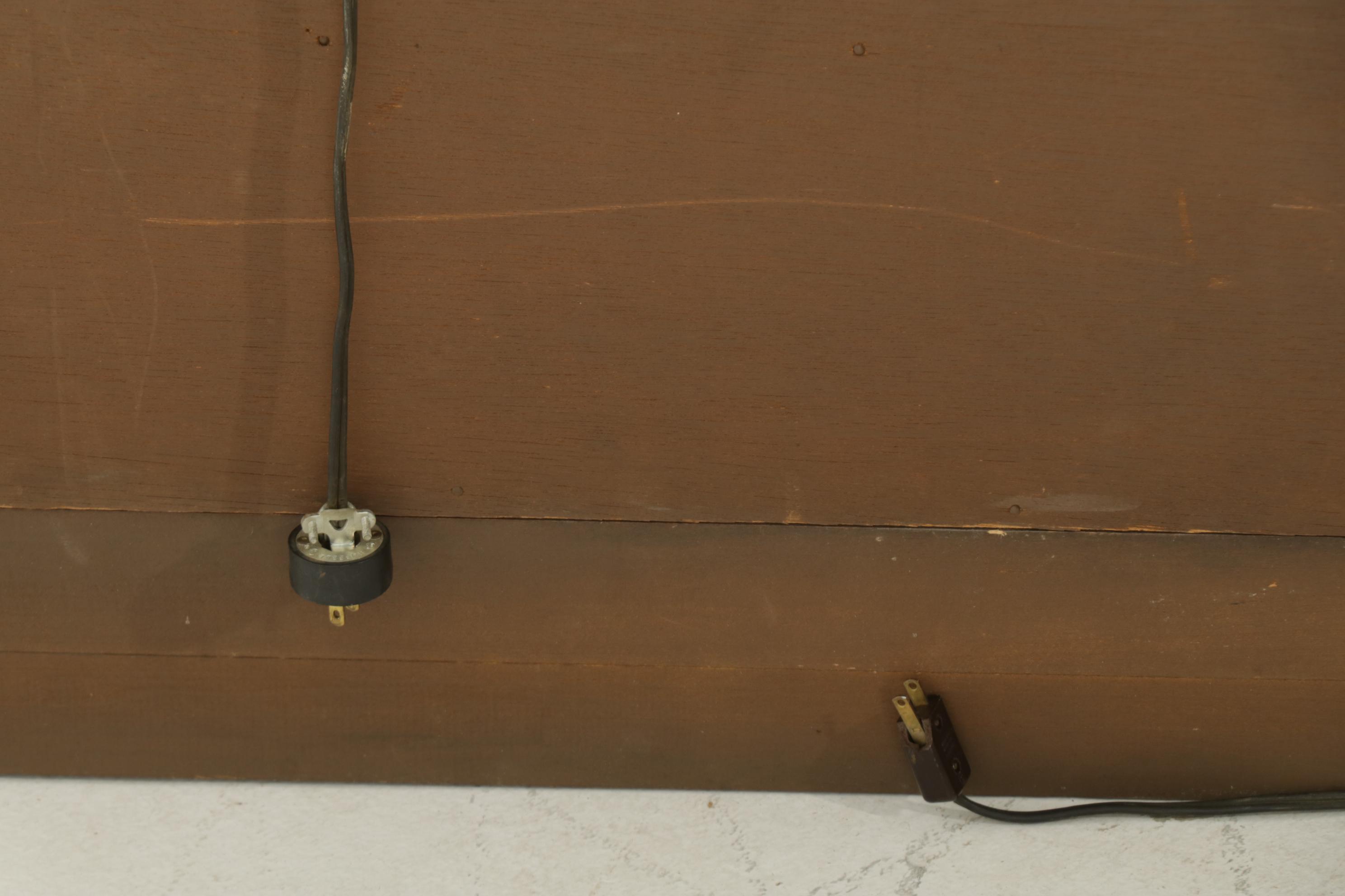 Drexel-Heritage French Provincial Style Walnut-Stained Wall Unit, circa 1970