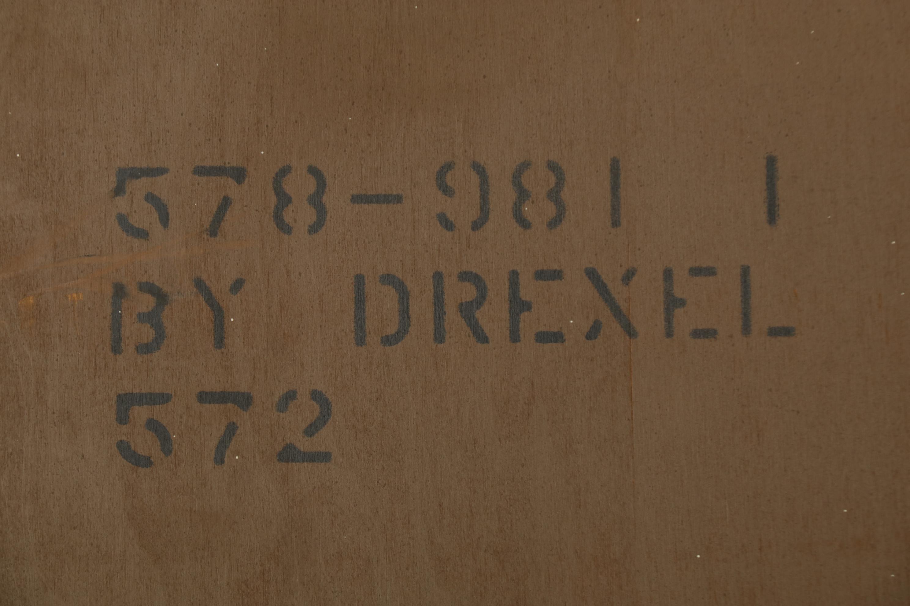 Drexel-Heritage French Provincial Style Walnut-Stained Wall Unit, circa 1970