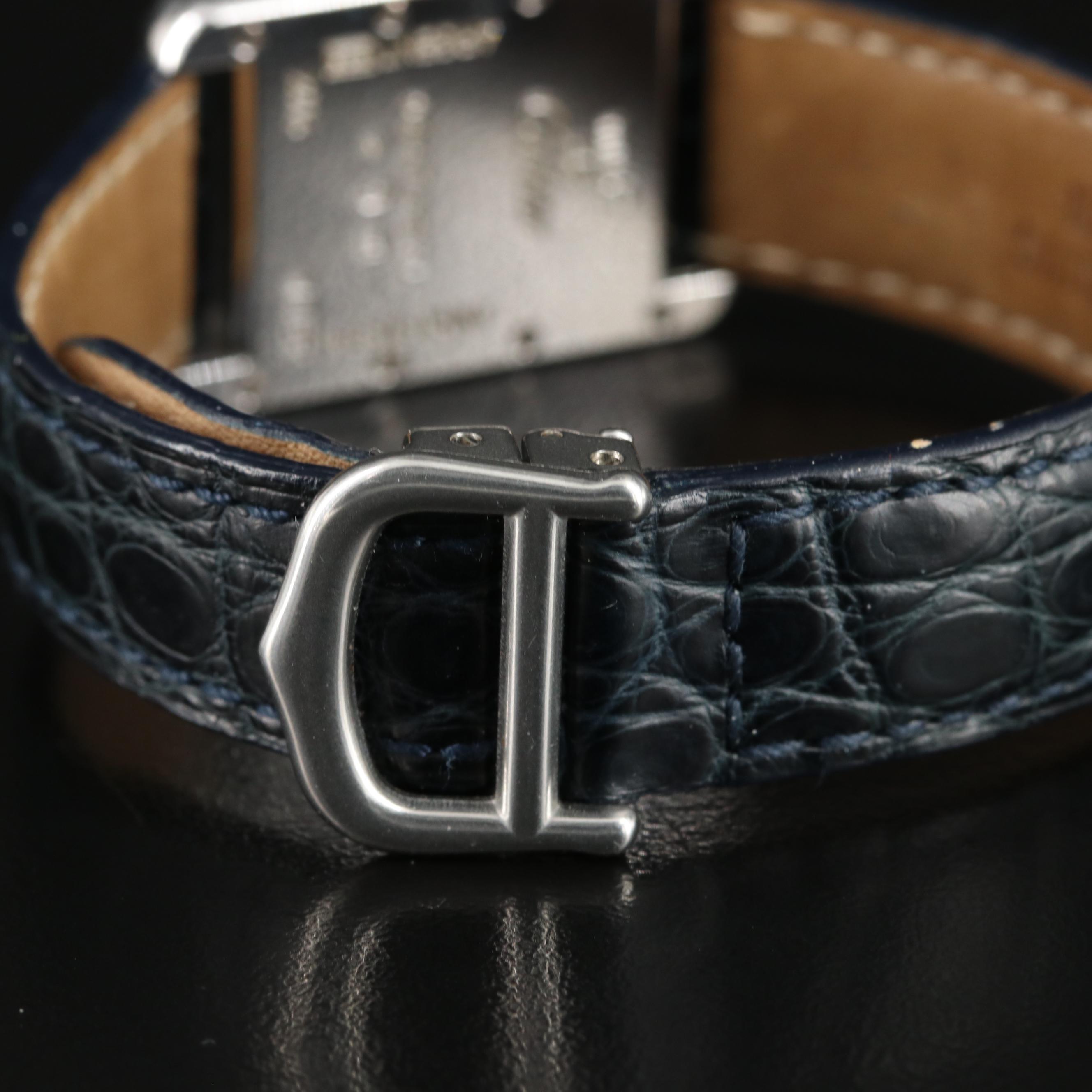 Cartier Must de Cartier Sterling Tank Quartz Watch