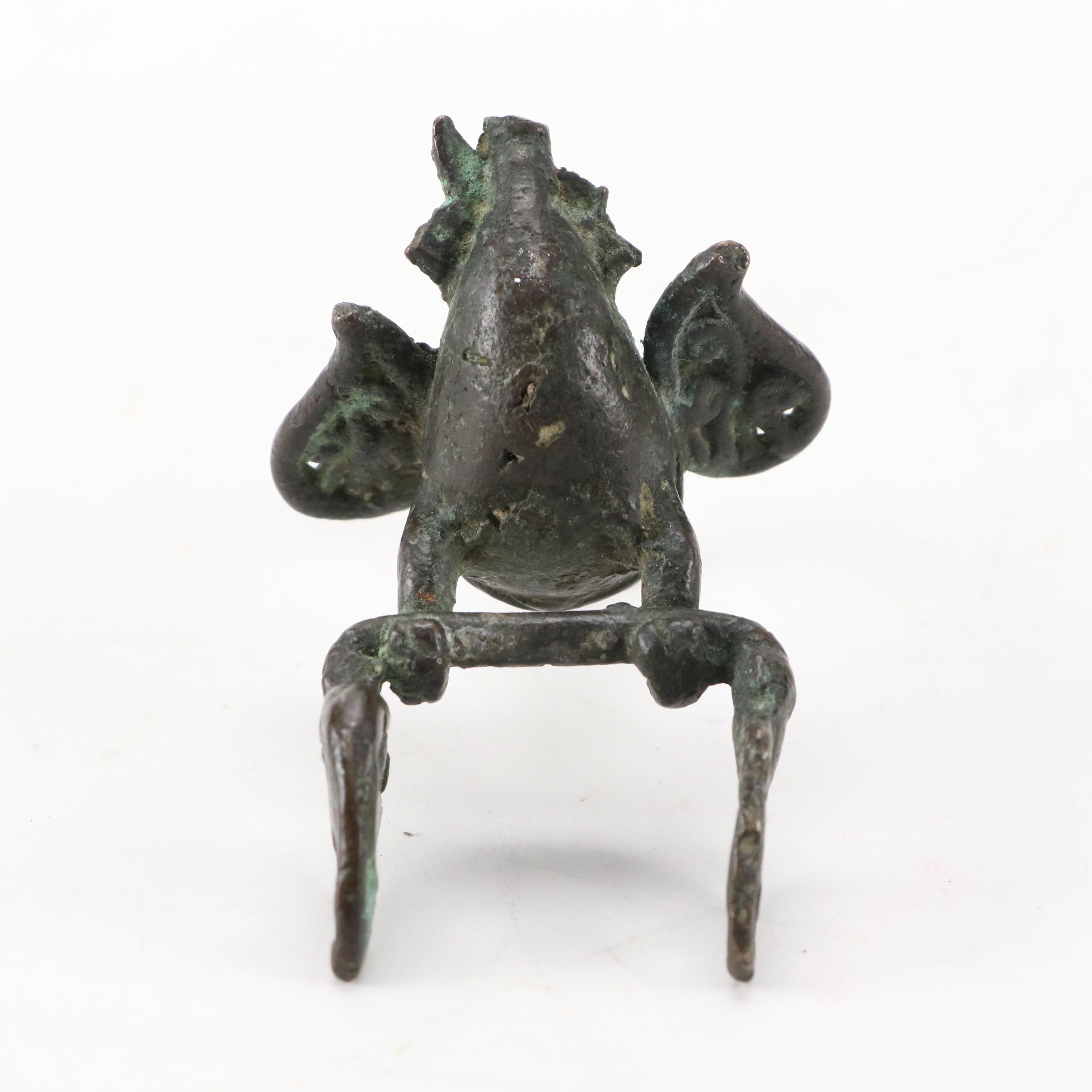 Indian "Temple Toy" Copper-Alloy Bird Figure
