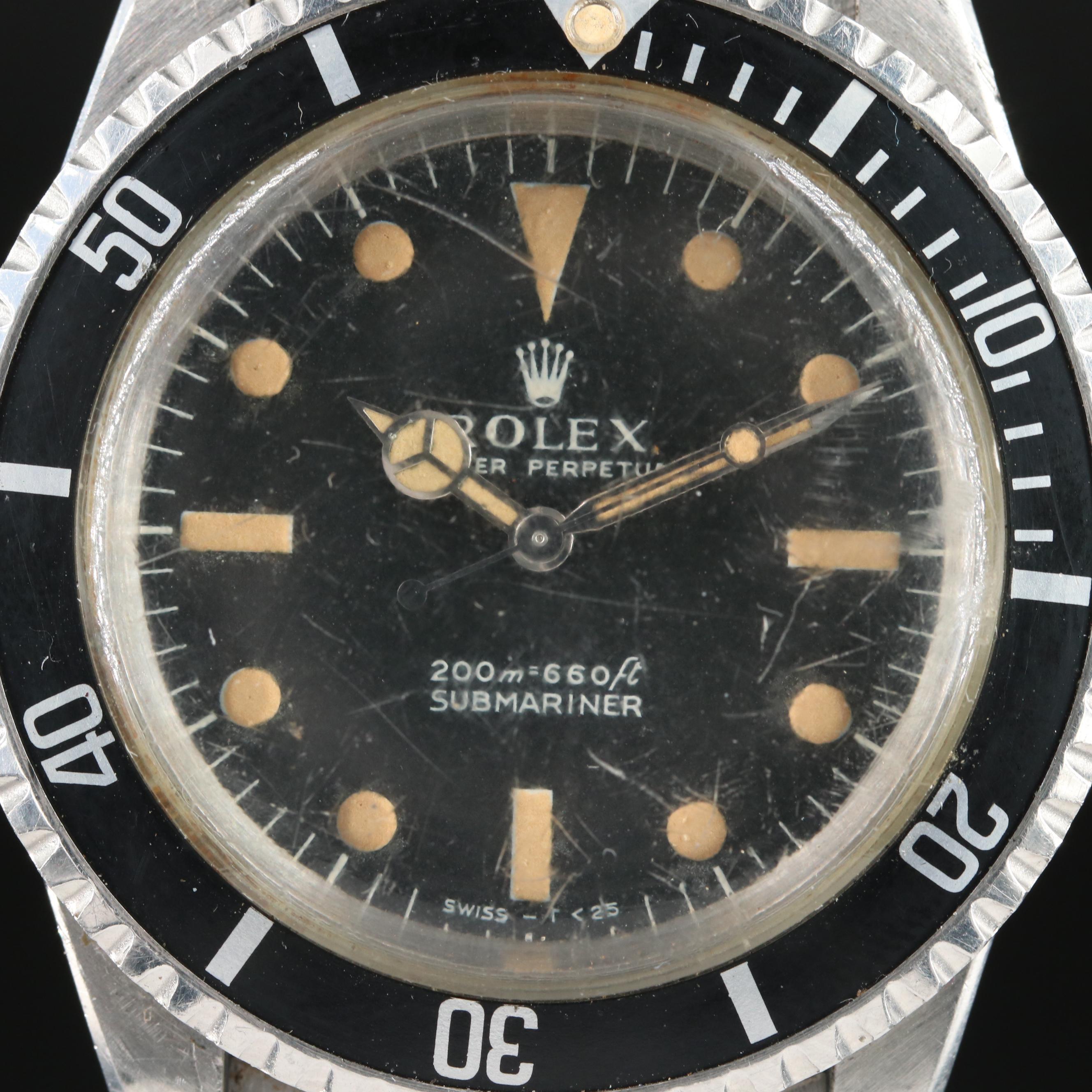 1961 Rolex Submariner Automatic Watch