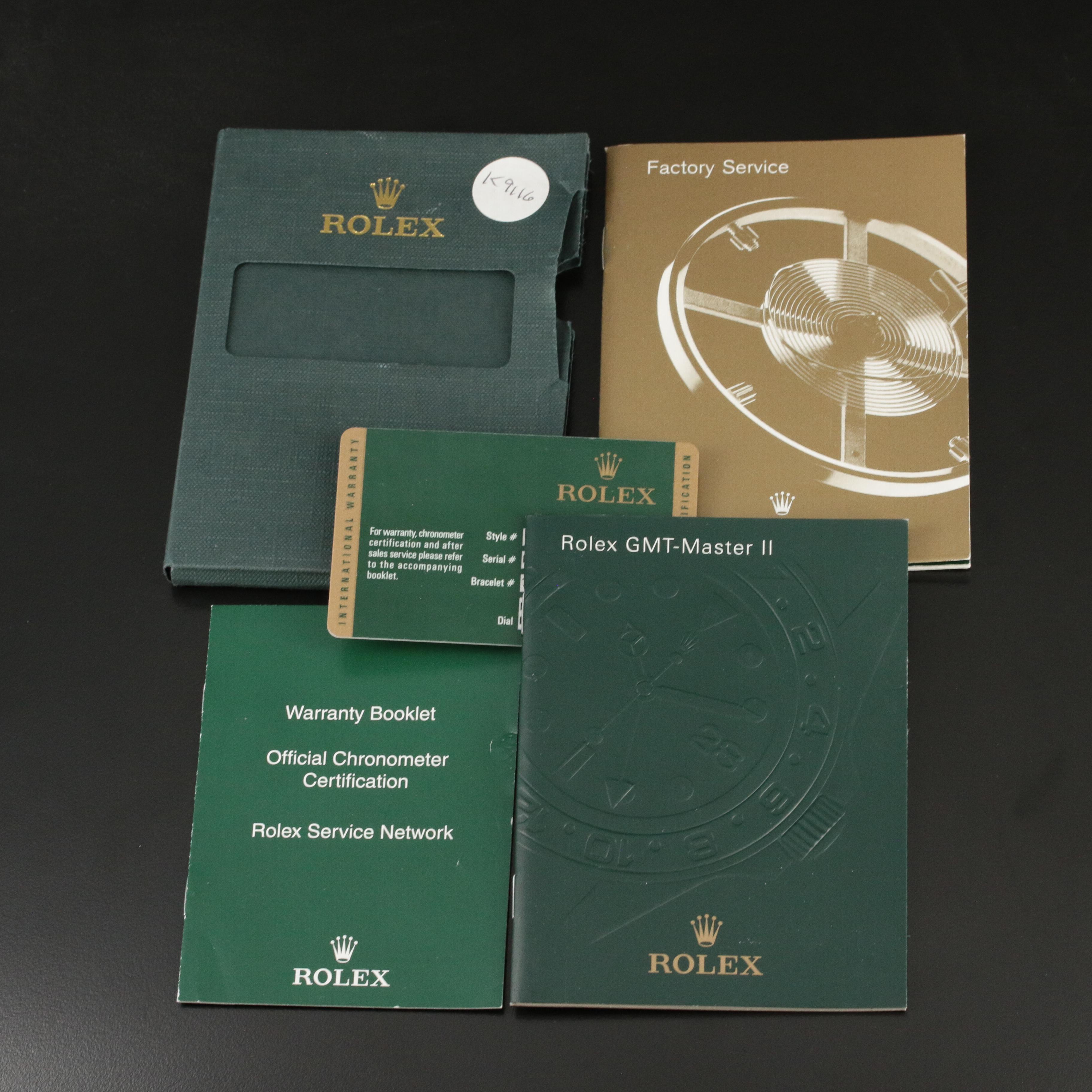 Rolex GMT Master II Watch