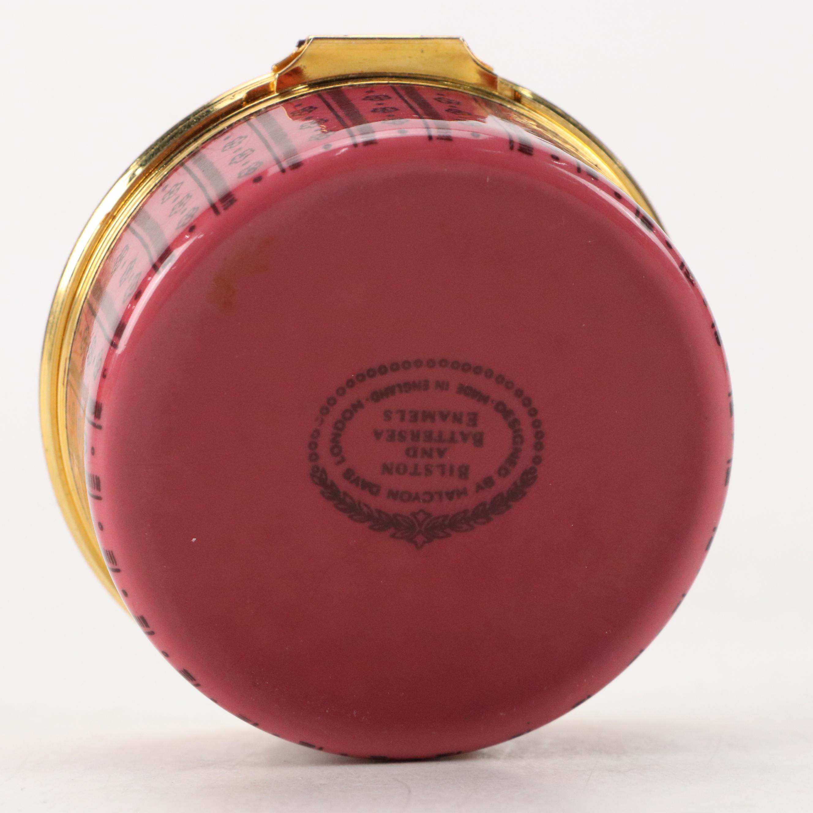 Halcyon Days Winnie the Pooh Bonbonnière and More Winnie the Pooh Enamel Boxes