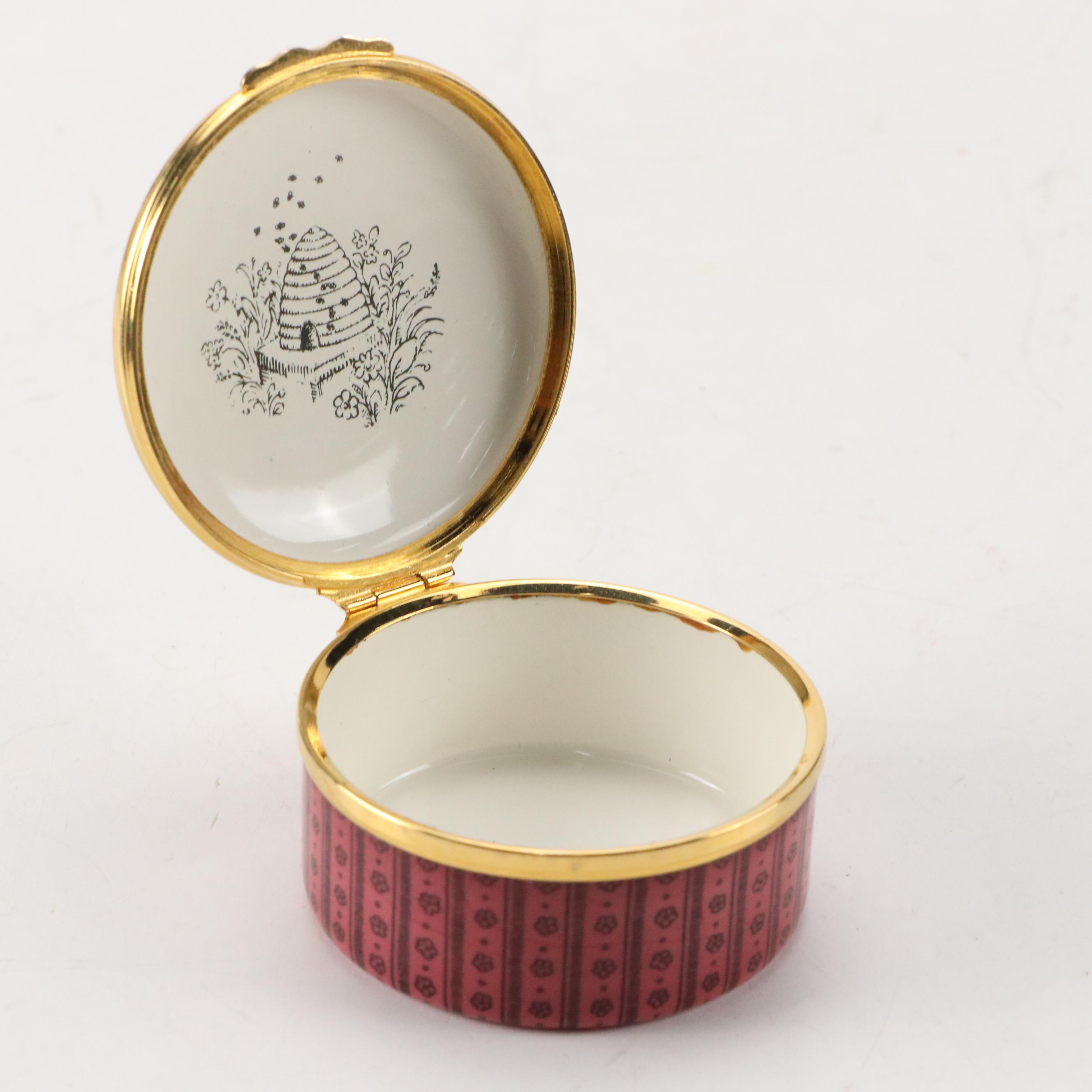 Halcyon Days Winnie the Pooh Bonbonnière and More Winnie the Pooh Enamel Boxes