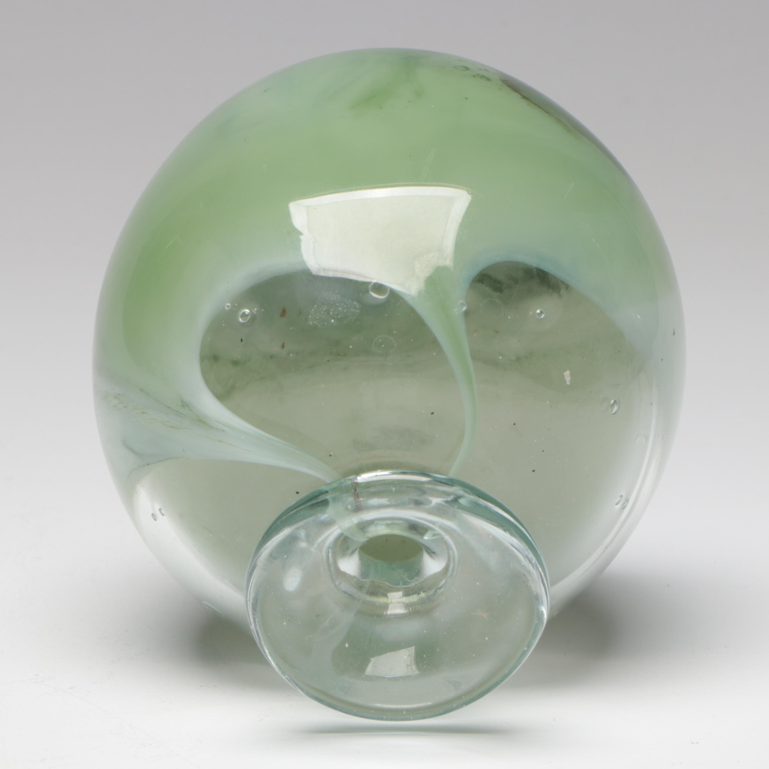 Robert Lee Fritz Art Glass Bud Vase, 1979