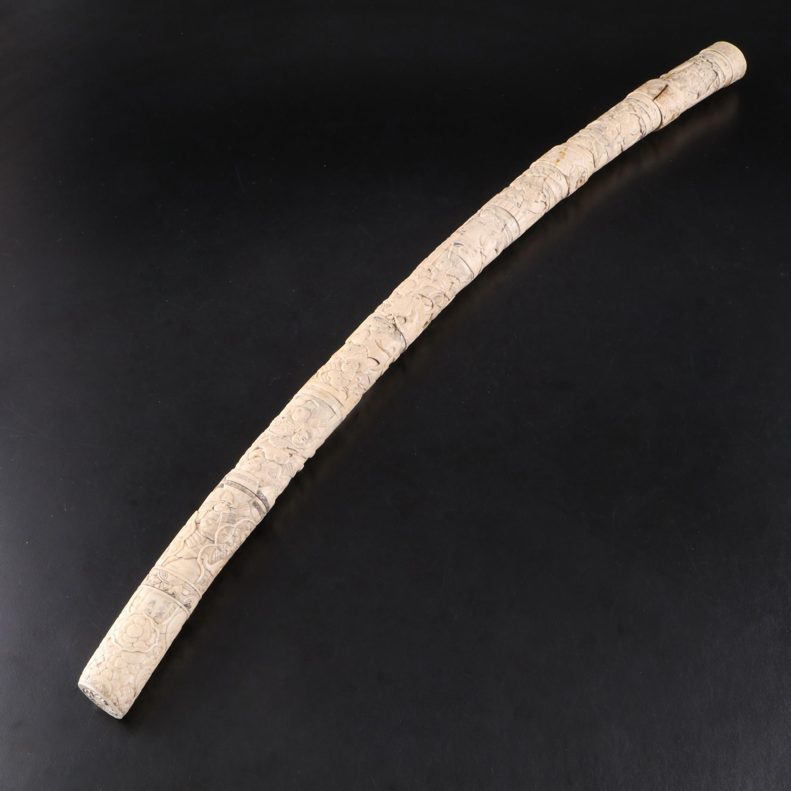 Japanese Carved Bone Sculptures