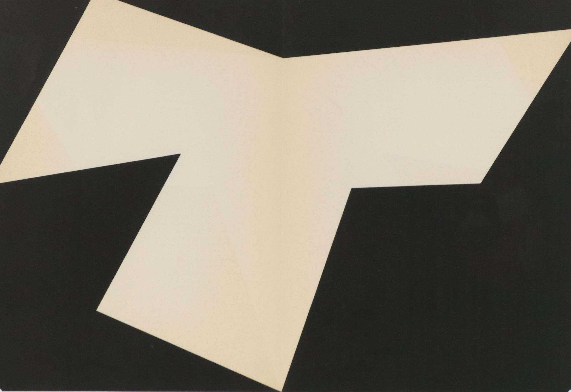 Ellsworth Kelly Double-Page Lithograph for "Derrière le Miroir," 1958