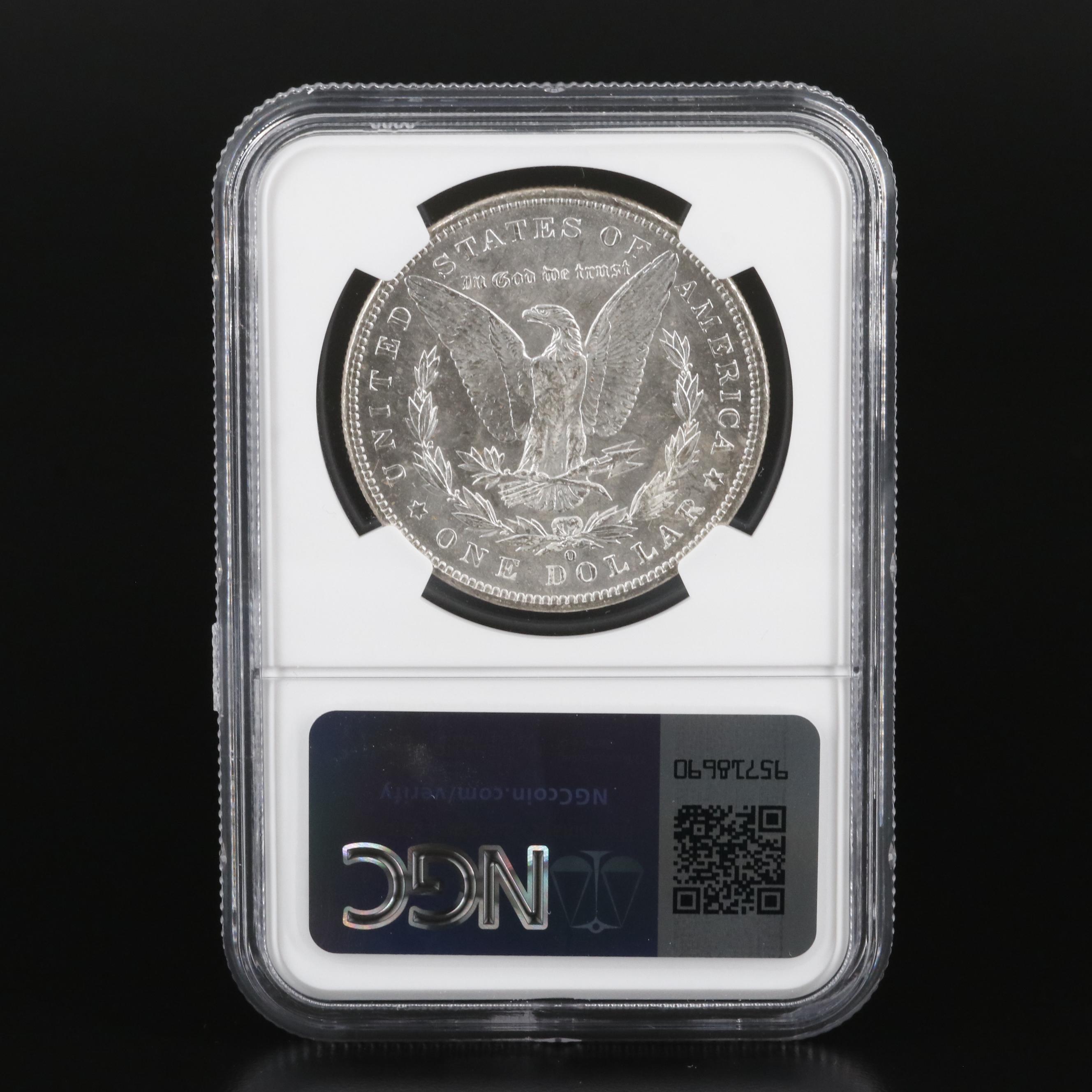 NGC Graded MS64 1901-O Morgan Silver Dollar
