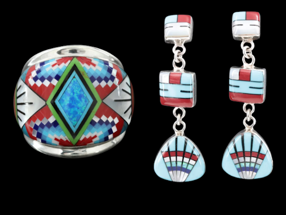 Fine Jewelry To Include Southwestern Sterling Inlay