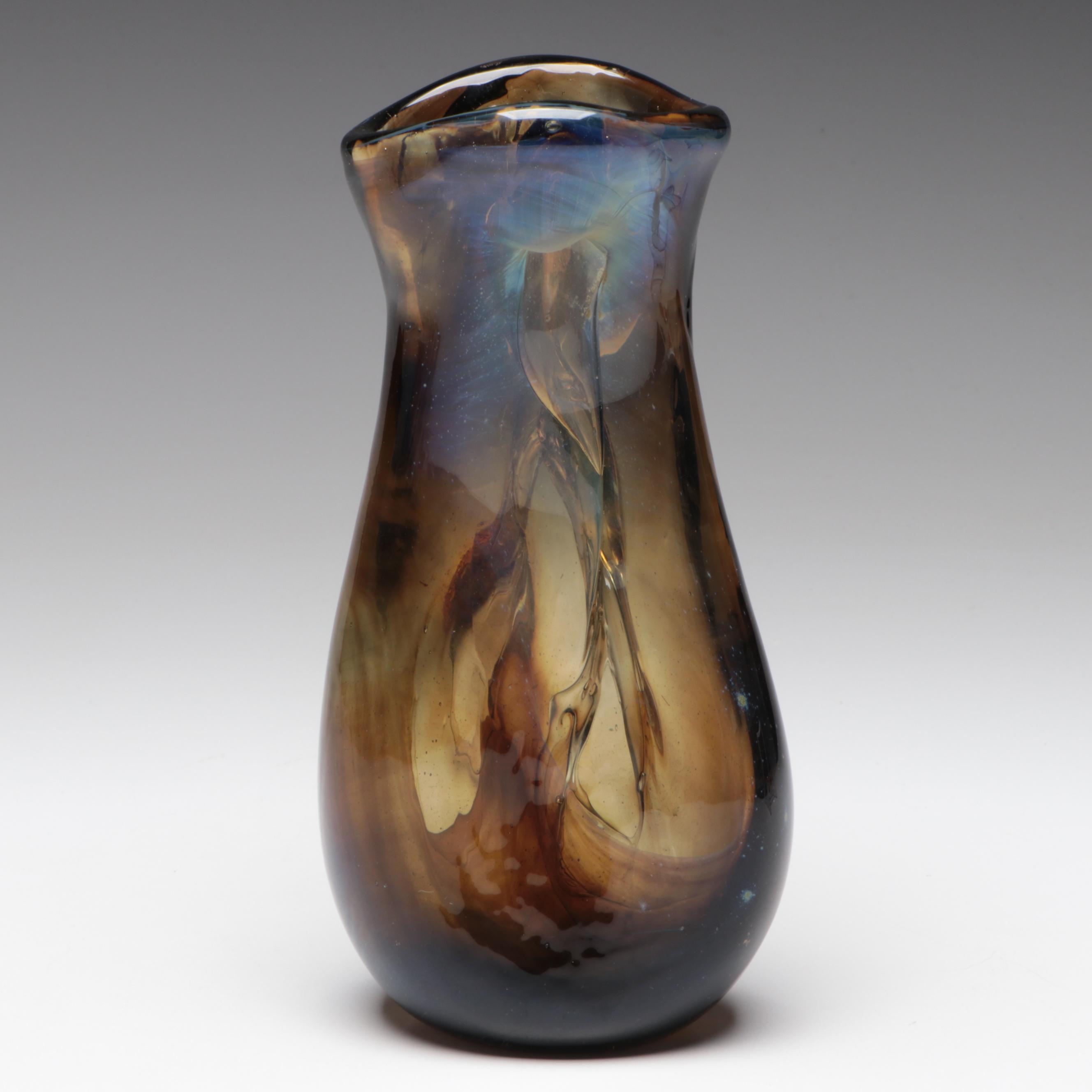 Michael Boylan Art Glass Vase