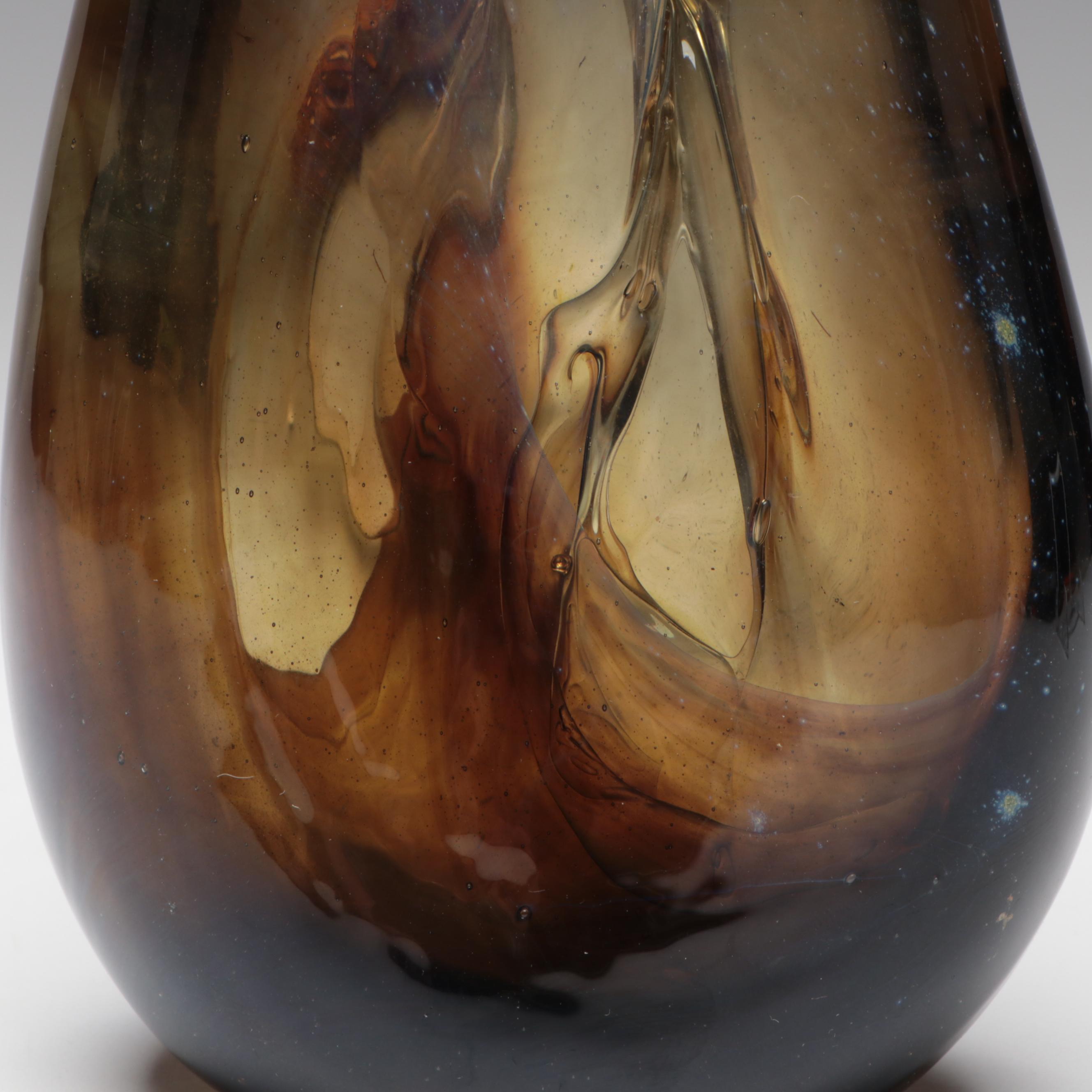 Michael Boylan Art Glass Vase
