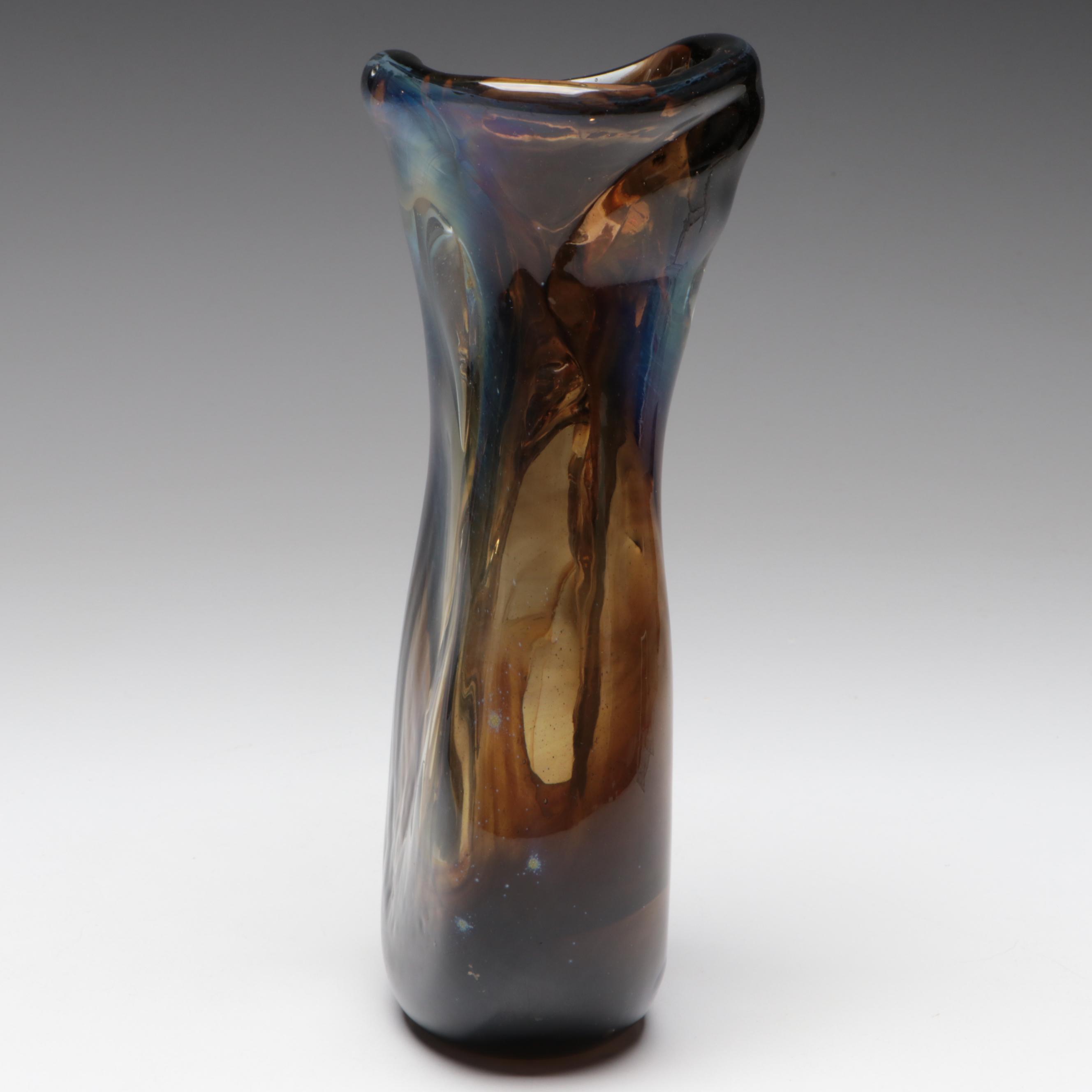 Michael Boylan Art Glass Vase