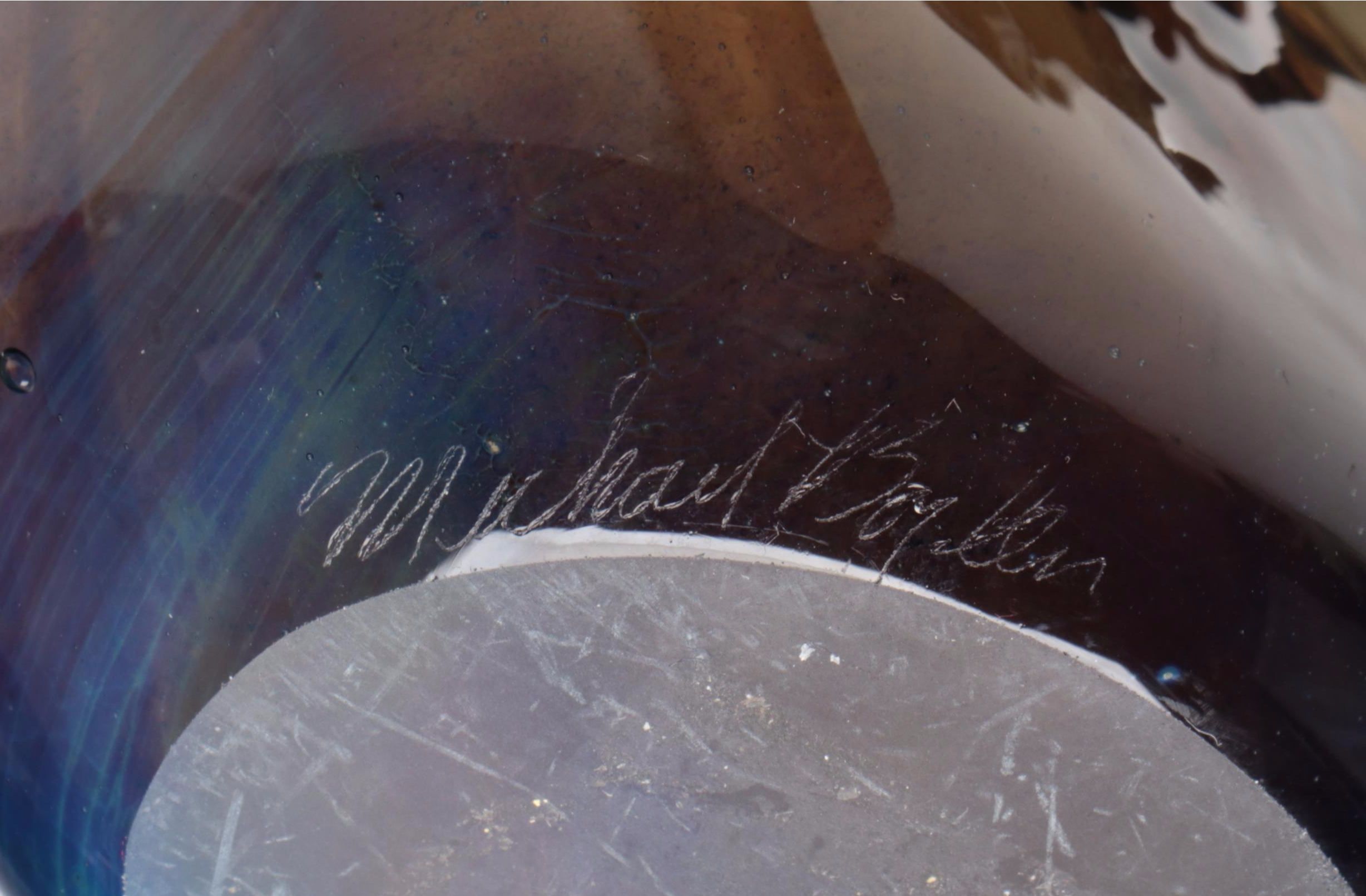 Michael Boylan Art Glass Vase