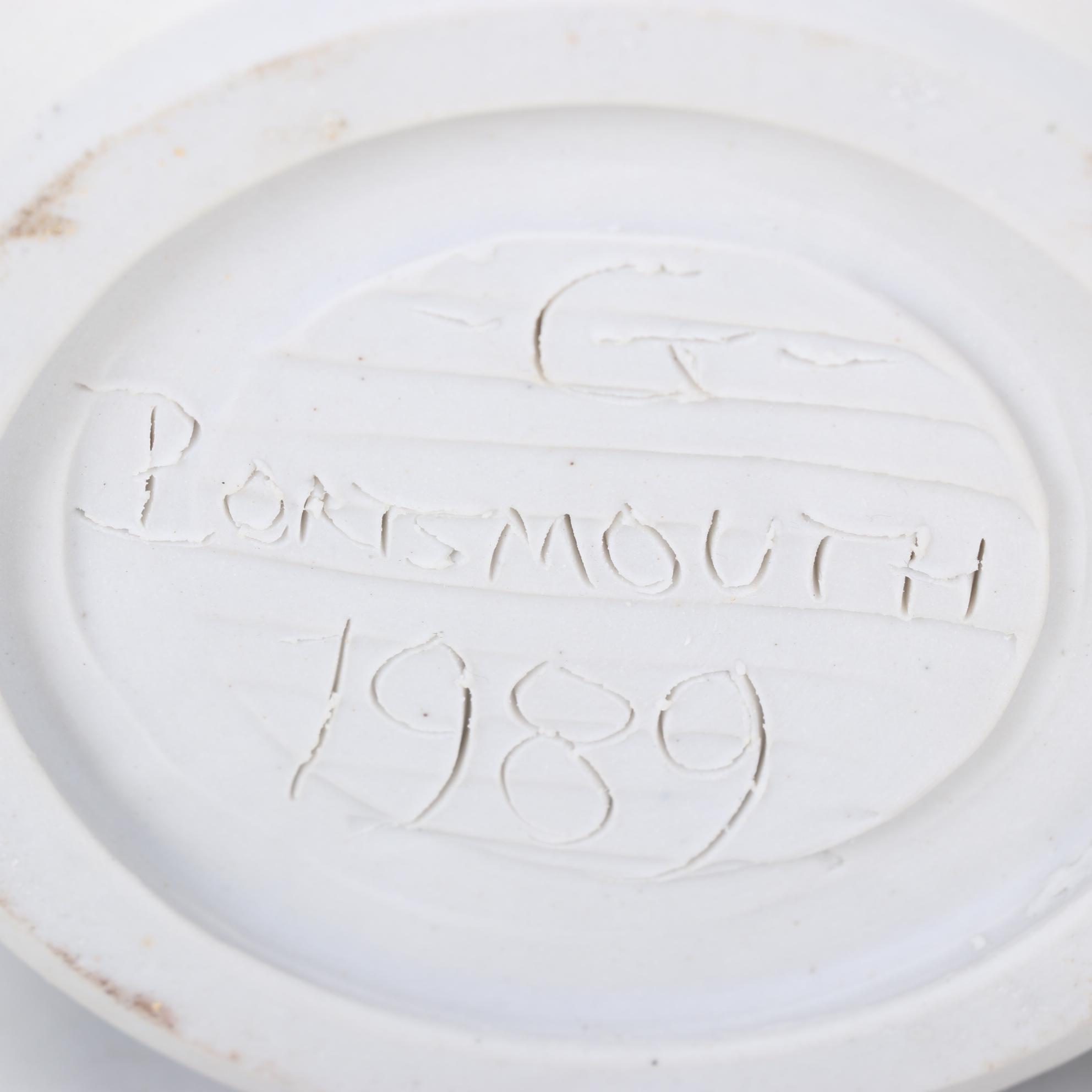 Phillip Gearheart Portsmouth Hand-Thrown Pottery Lidded Jar, 1989