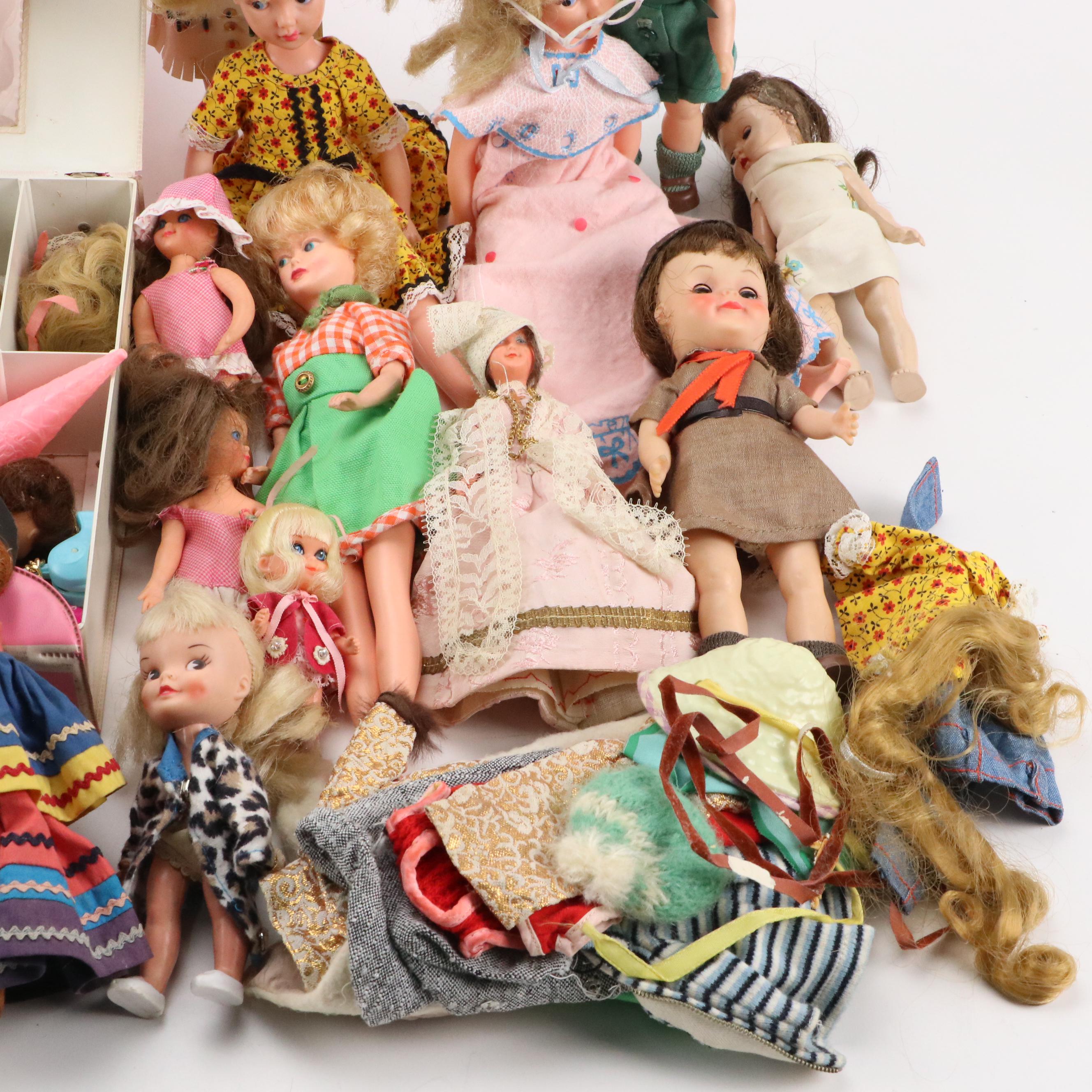 Mattel Liddle Kiddles and Jewelry Kiddles with Other Dolls and Accessories