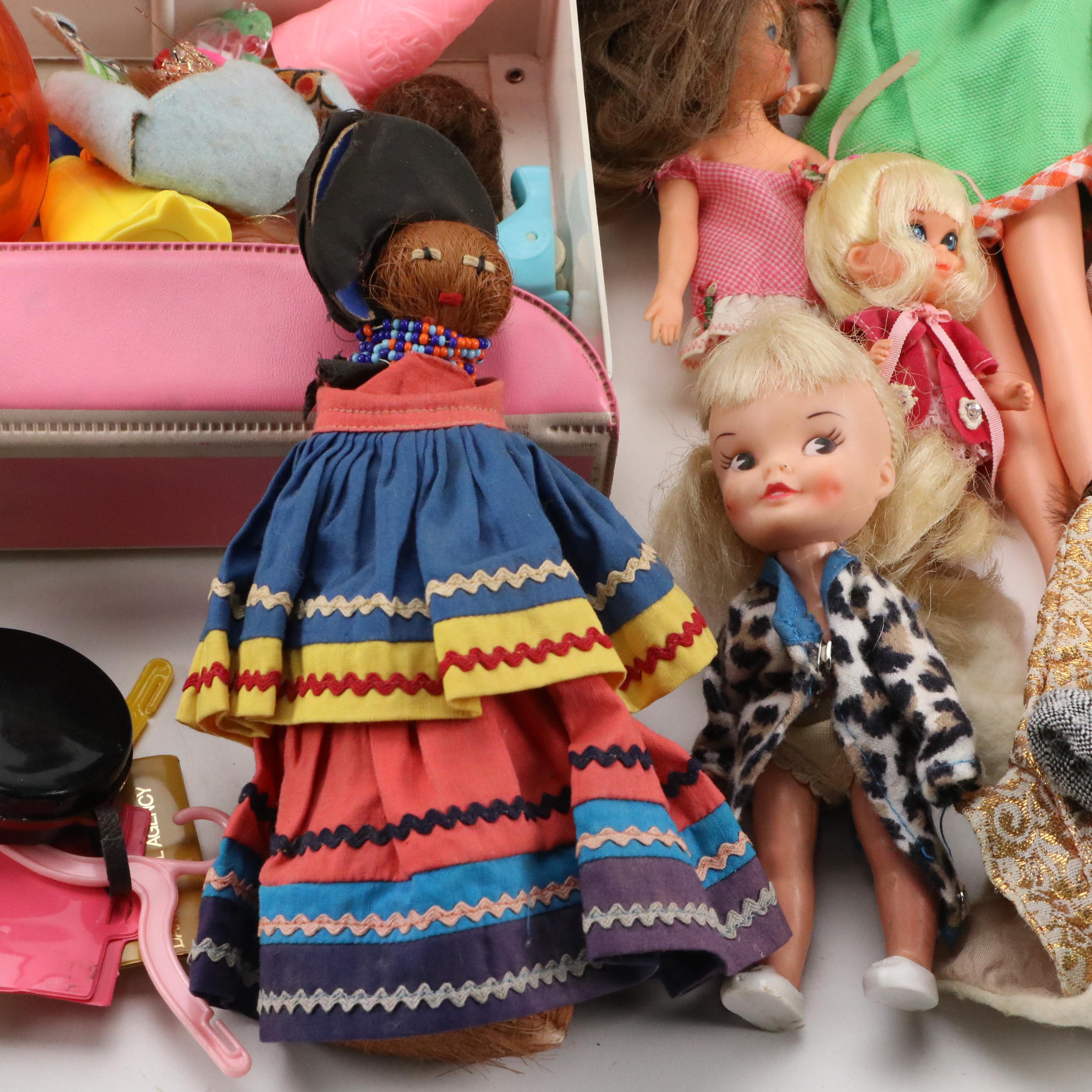 Mattel Liddle Kiddles and Jewelry Kiddles with Other Dolls and Accessories