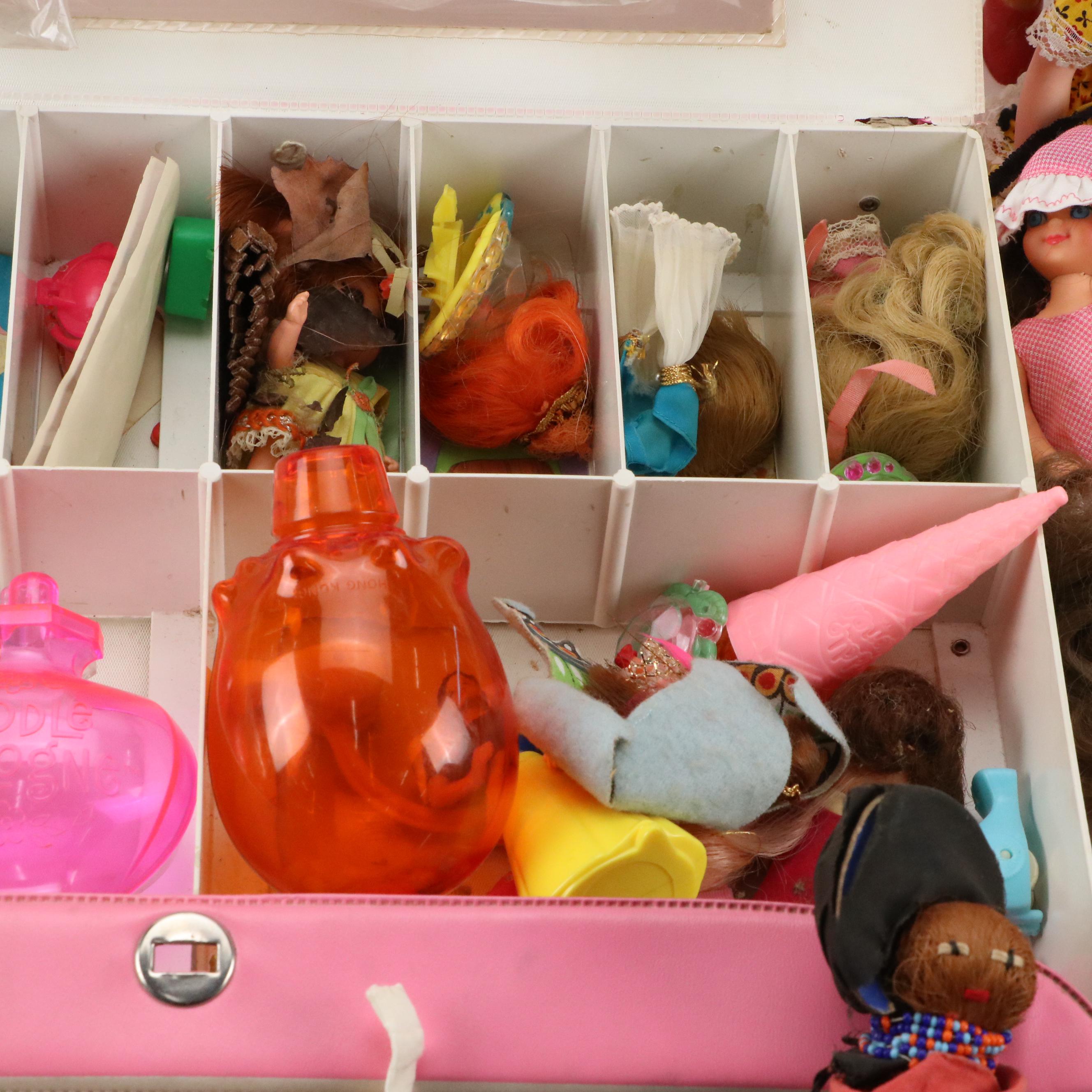 Mattel Liddle Kiddles and Jewelry Kiddles with Other Dolls and Accessories