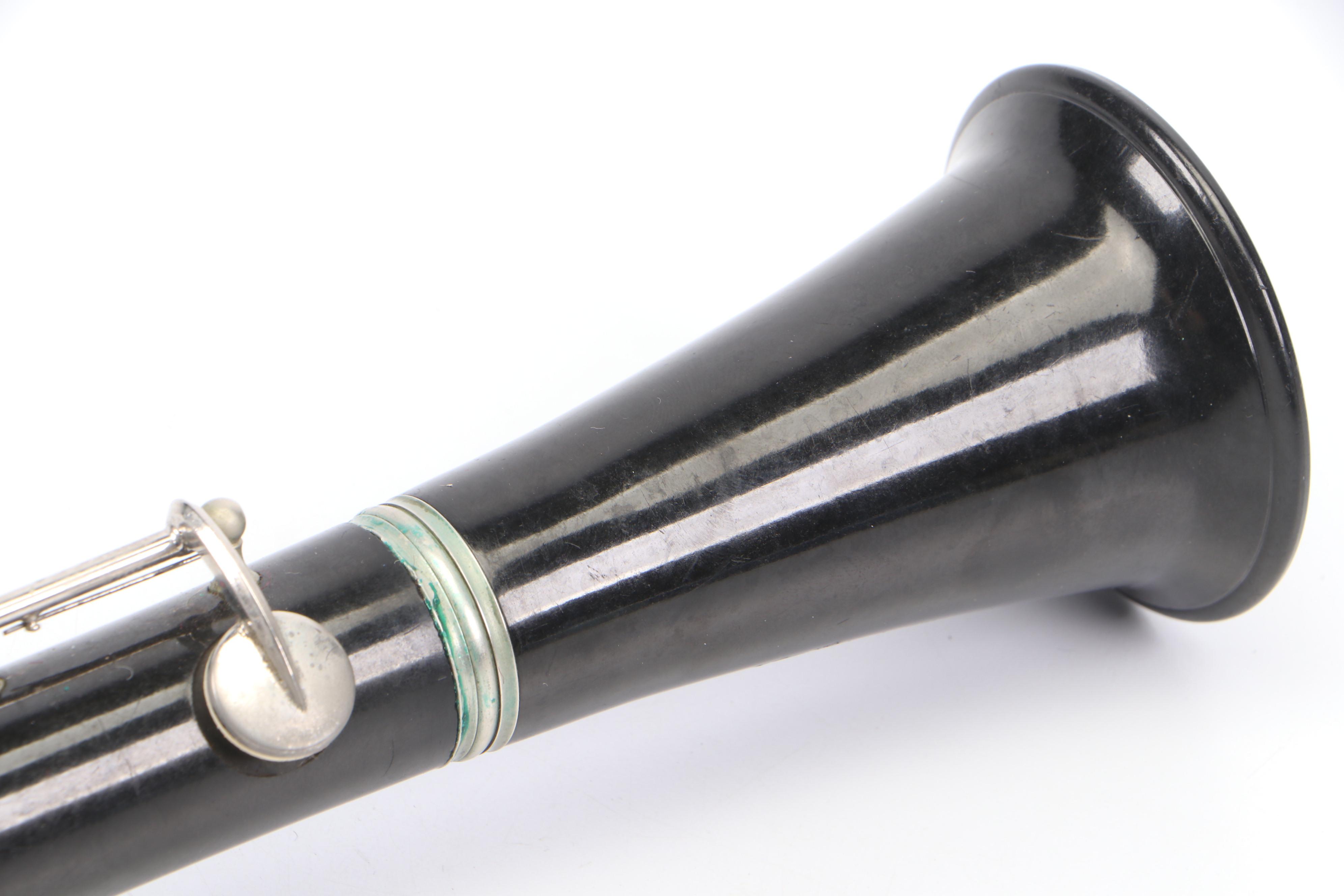 Selmer Bundy Resonite Plastic Clarinet and Faux Leather Case