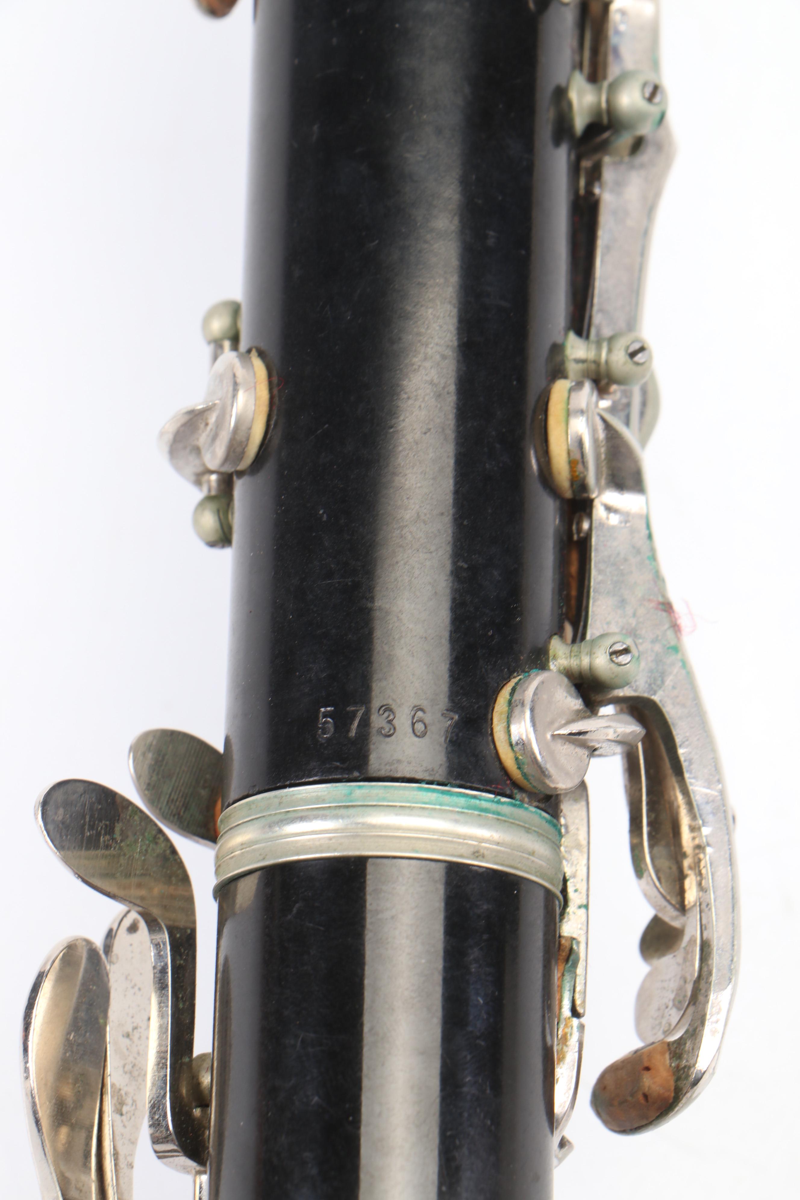 Selmer Bundy Resonite Plastic Clarinet and Faux Leather Case