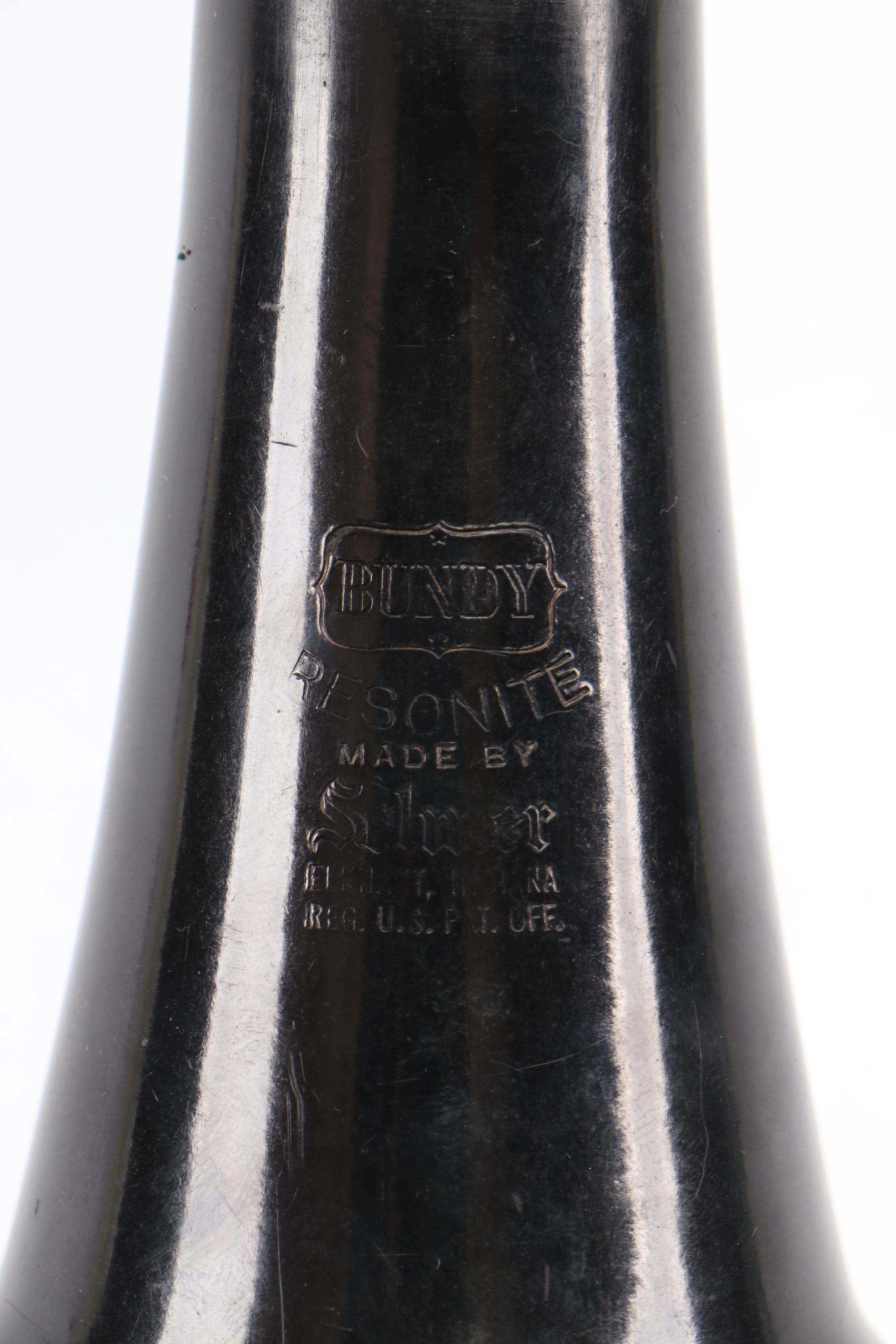 Selmer Bundy Resonite Plastic Clarinet and Faux Leather Case