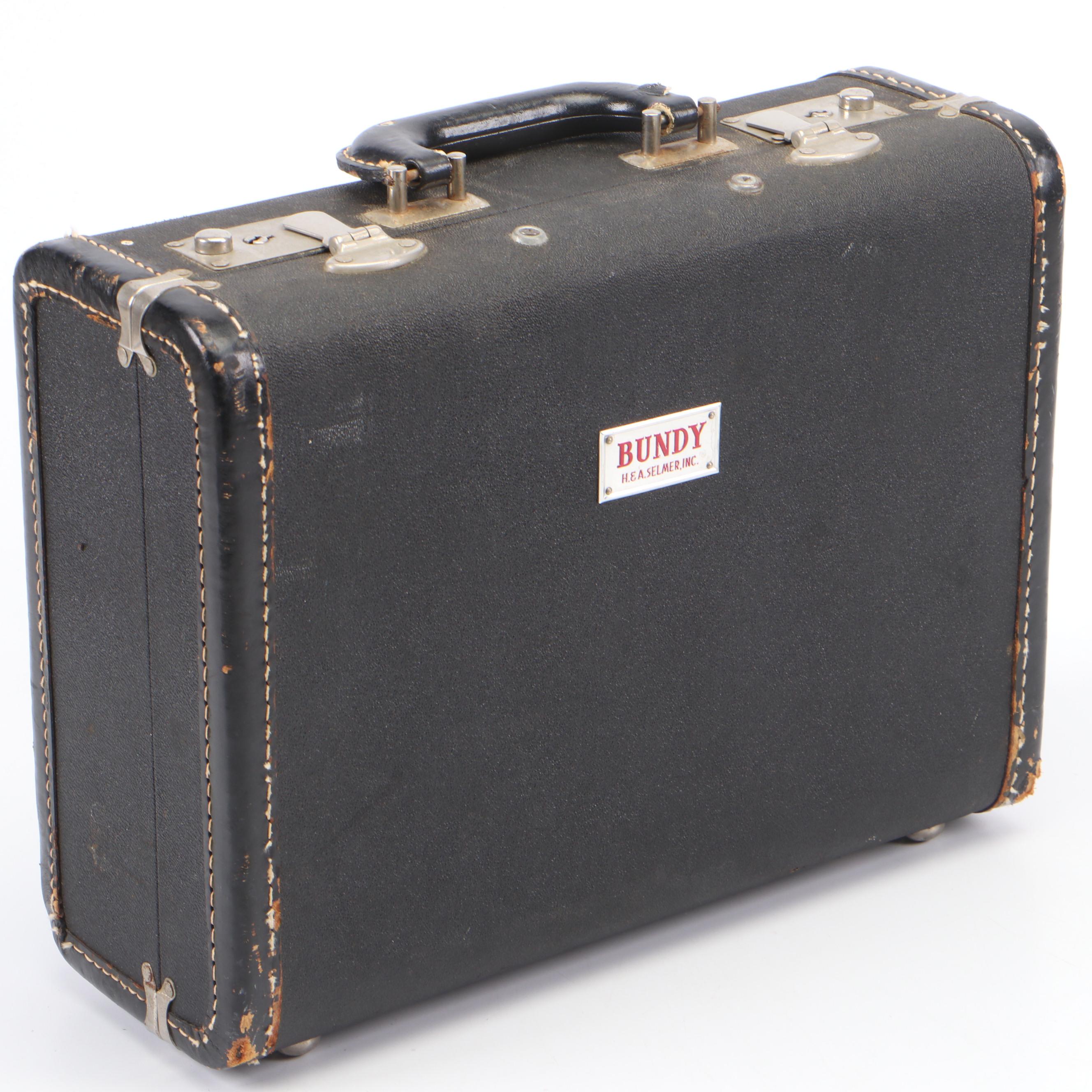 Selmer Bundy Resonite Plastic Clarinet and Faux Leather Case