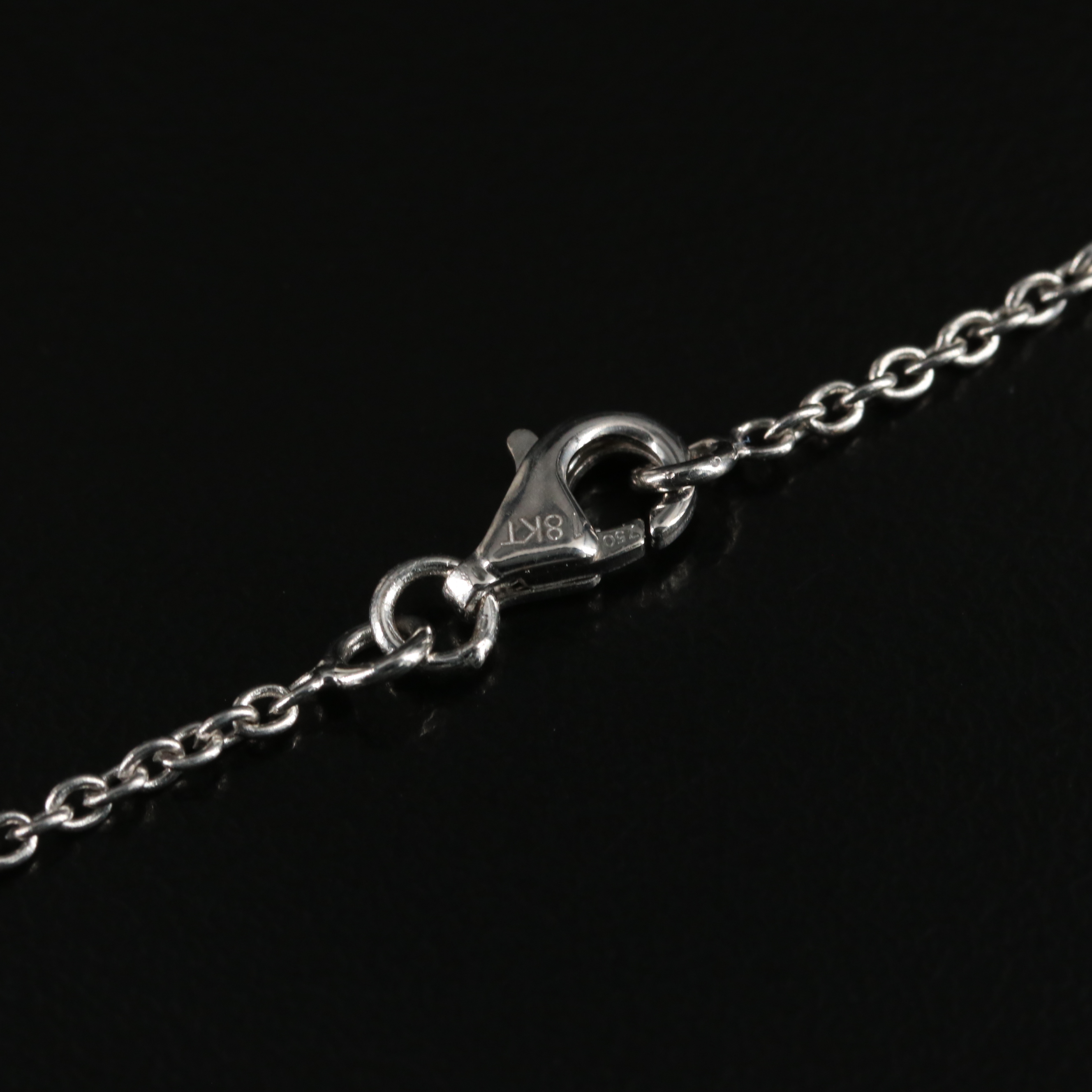 18K Turquoise Quatrefoil Necklace