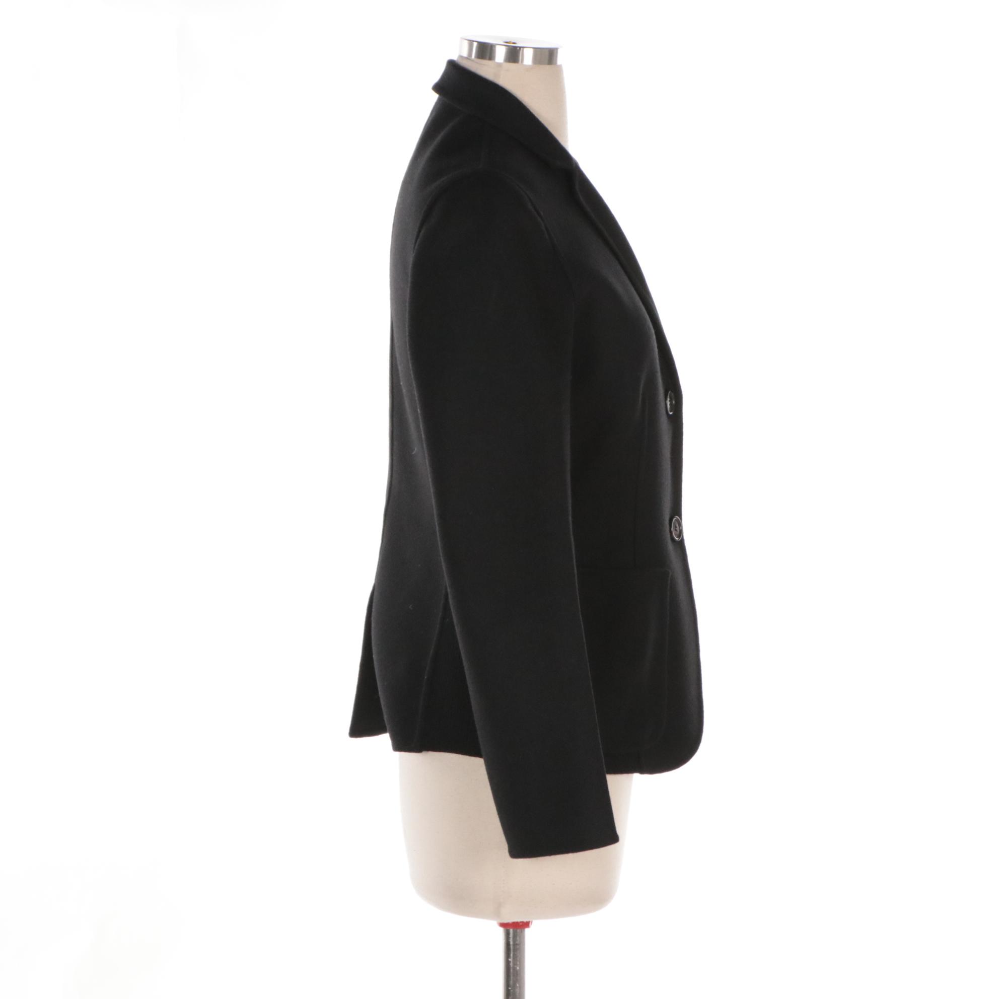 Prada Double-Face Cloth Blazer