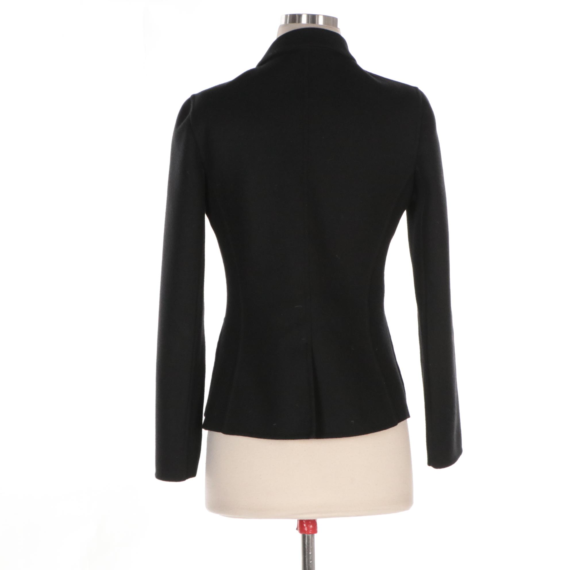 Prada Double-Face Cloth Blazer