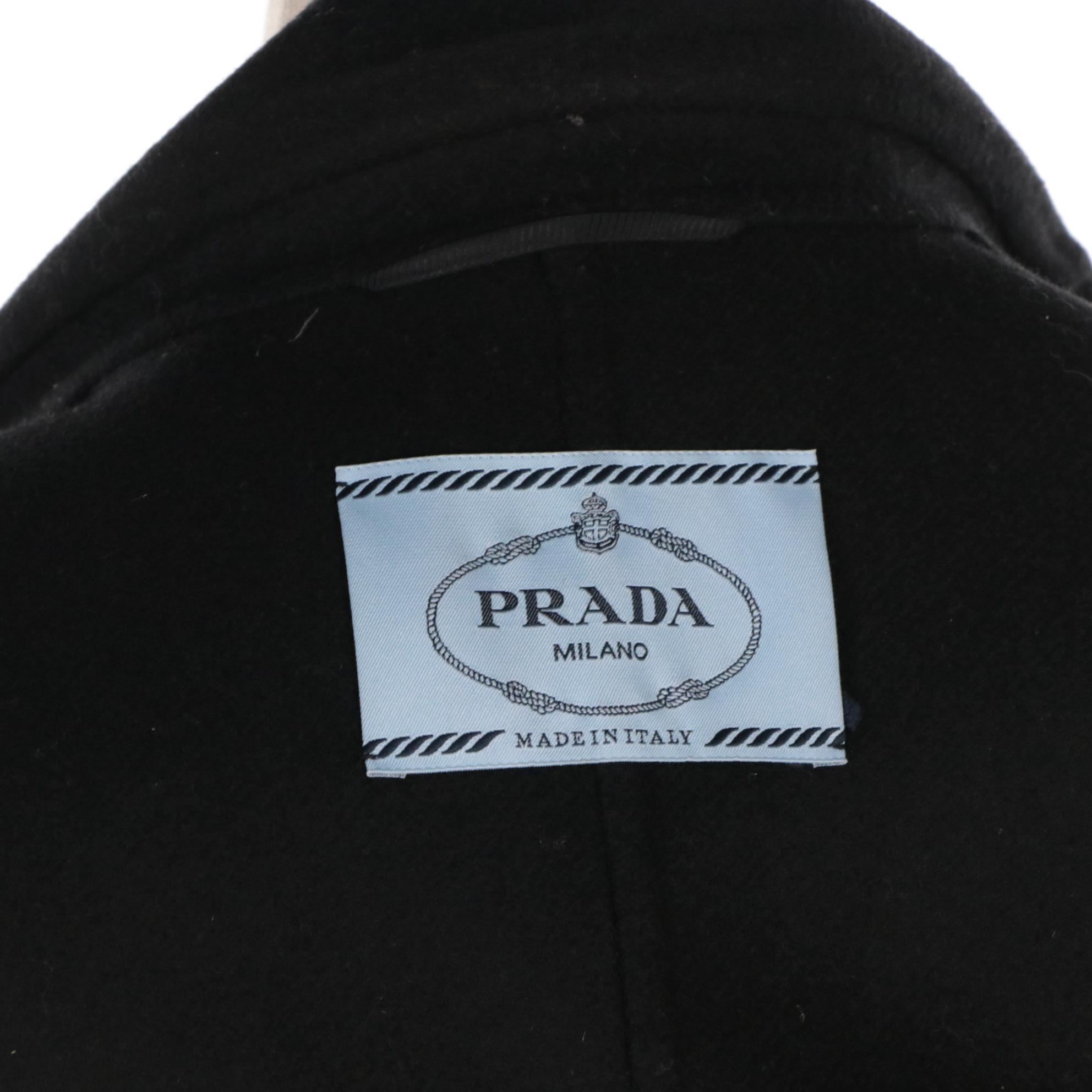 Prada Double-Face Cloth Blazer